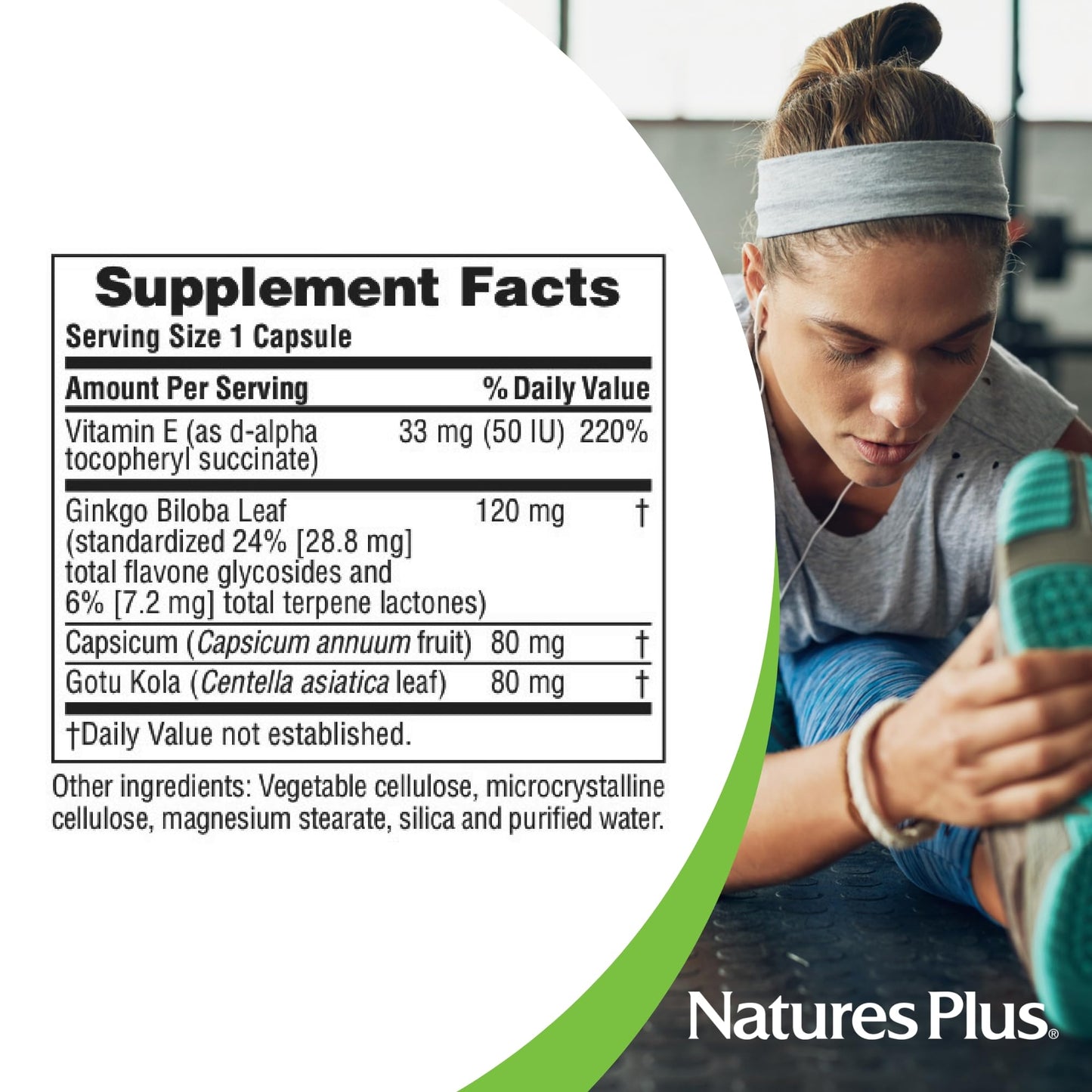 NaturesPlus Ginkgo-Combo 60 Capsules