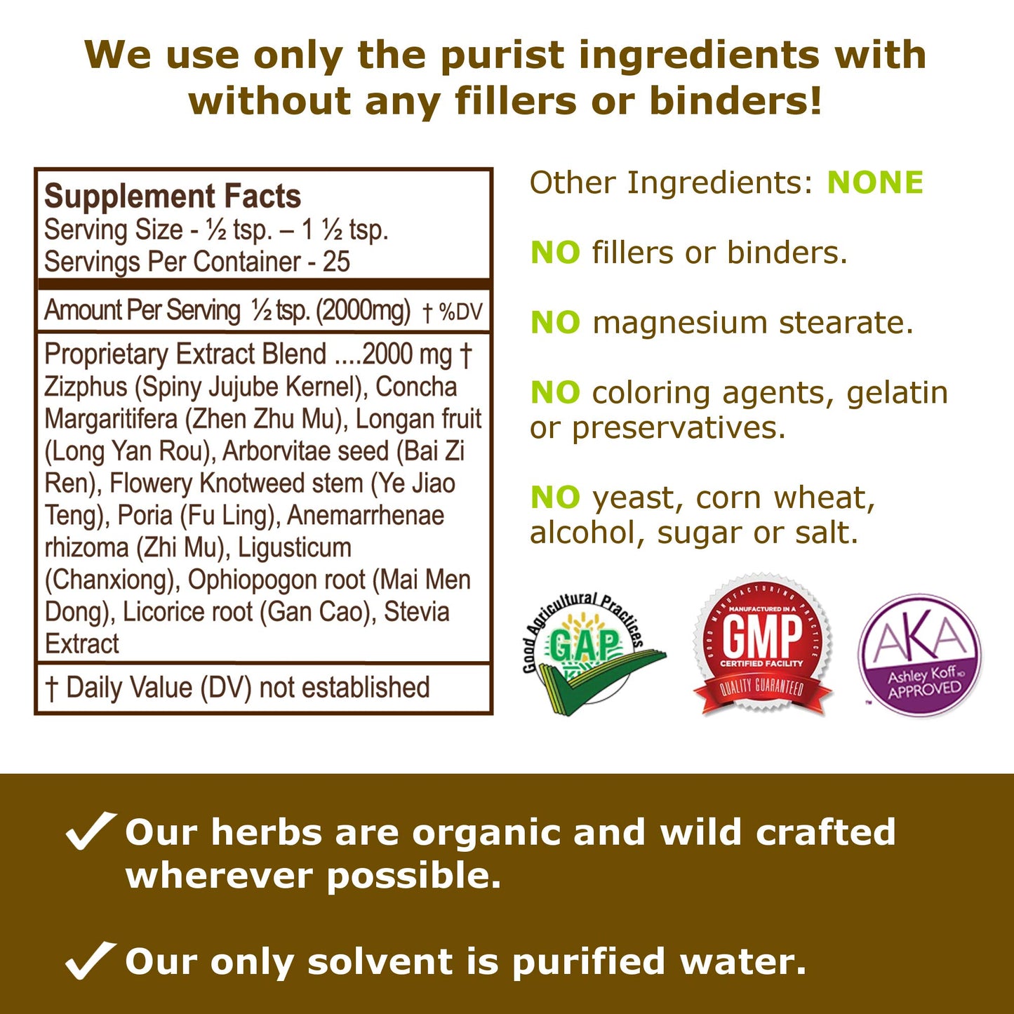 Pacific Herbs Natural Sleep Supplement Herb Extract Powder 1.75 Ounce
