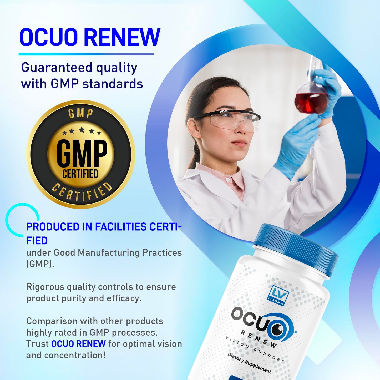 LIVORKA OcuRenew Capsules, 300 Capsules