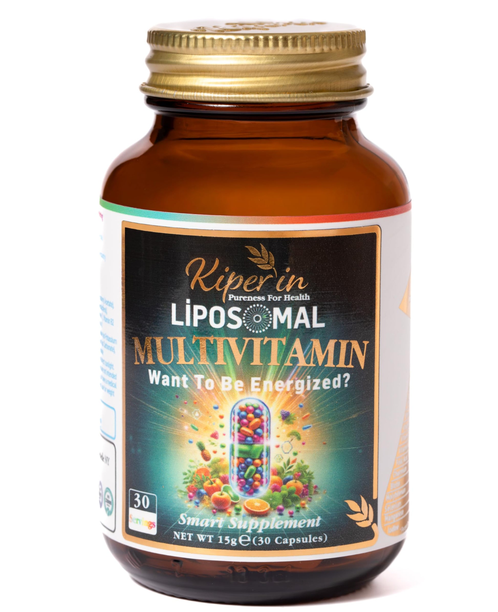 Kiperin Liposomal Multivitamin Smart Supplement Capsule 30 Capsules