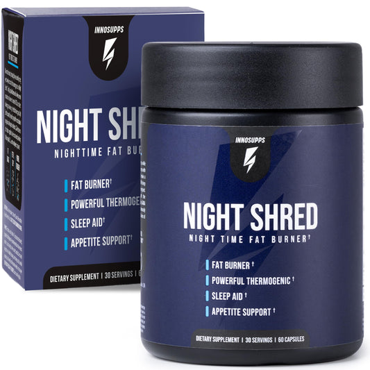 InnoSupps Night Shred Fat Burner Capsule 60 Count
