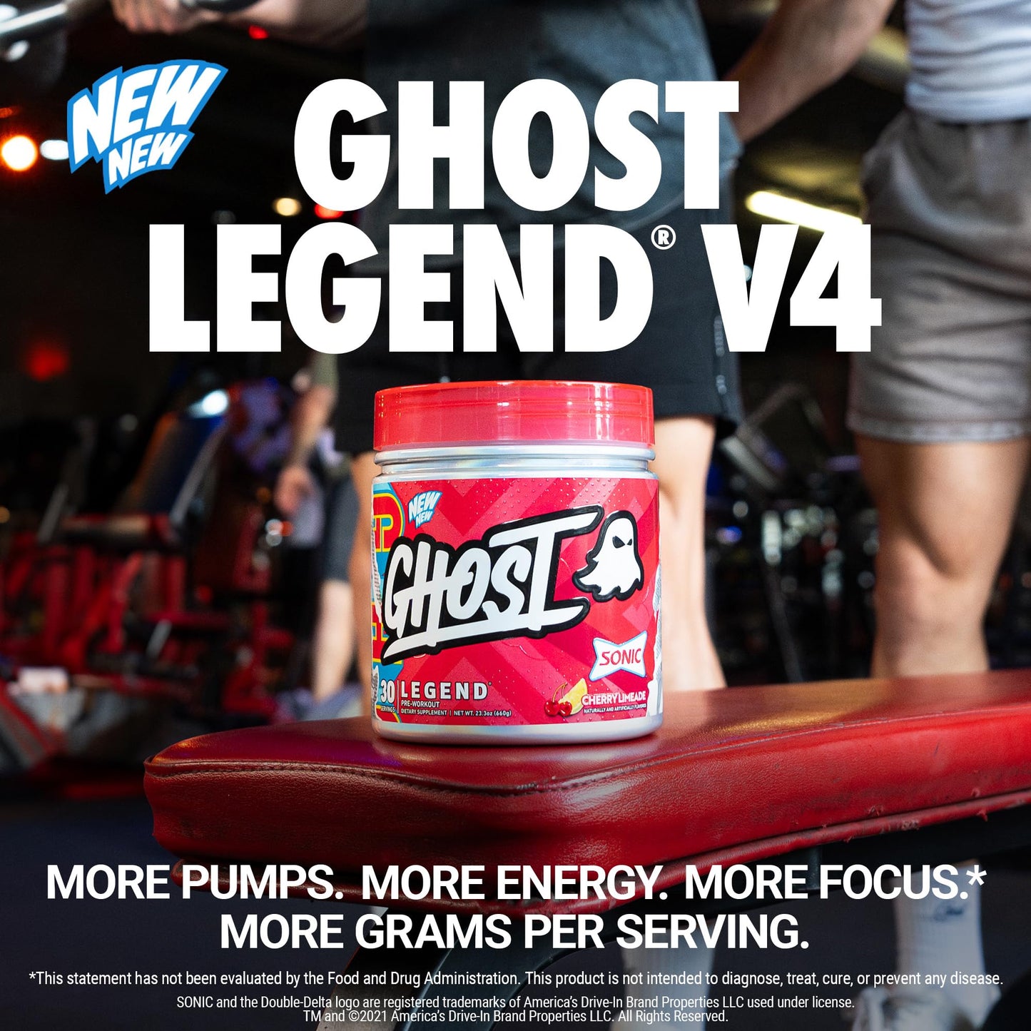 GHOST Legend Pre-Workout Powder 23.3
