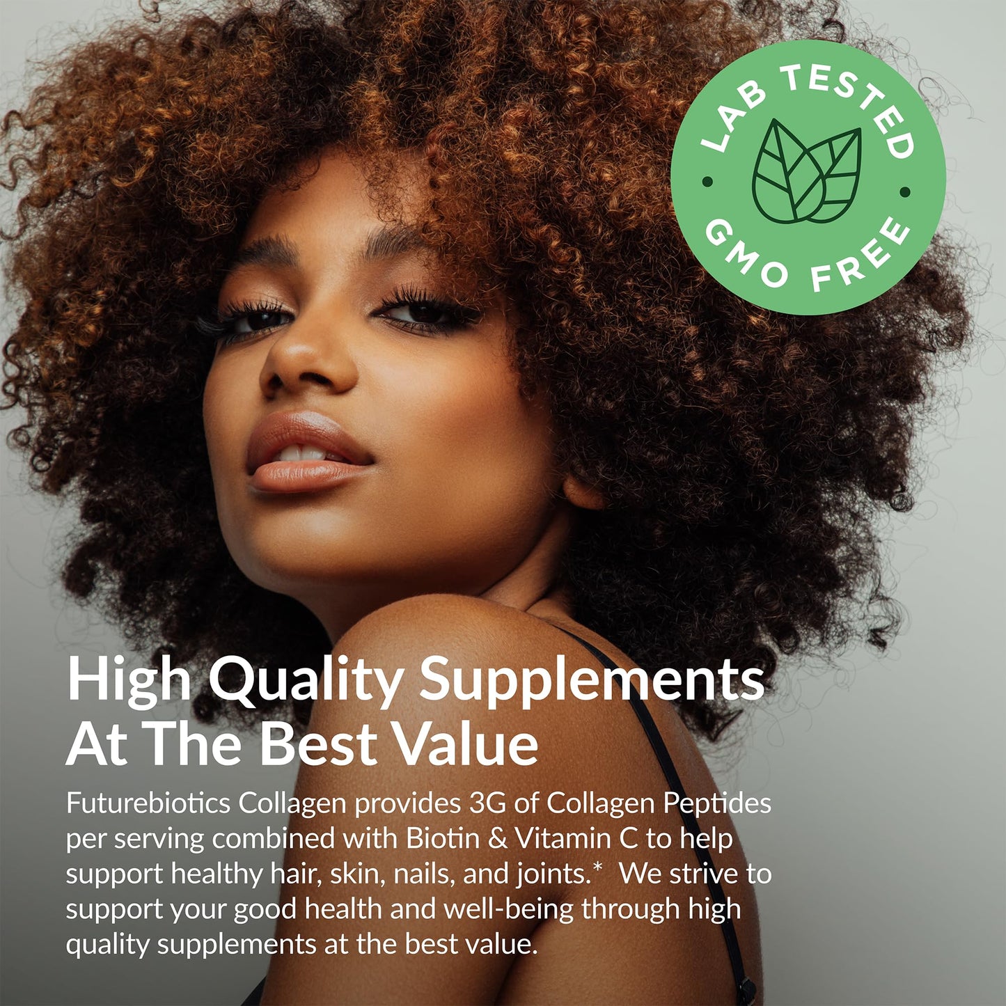 Futurebiotics Collagen Peptides with Biotin & Vitamin C Complex 3-in-1 Formula 90 Tablets