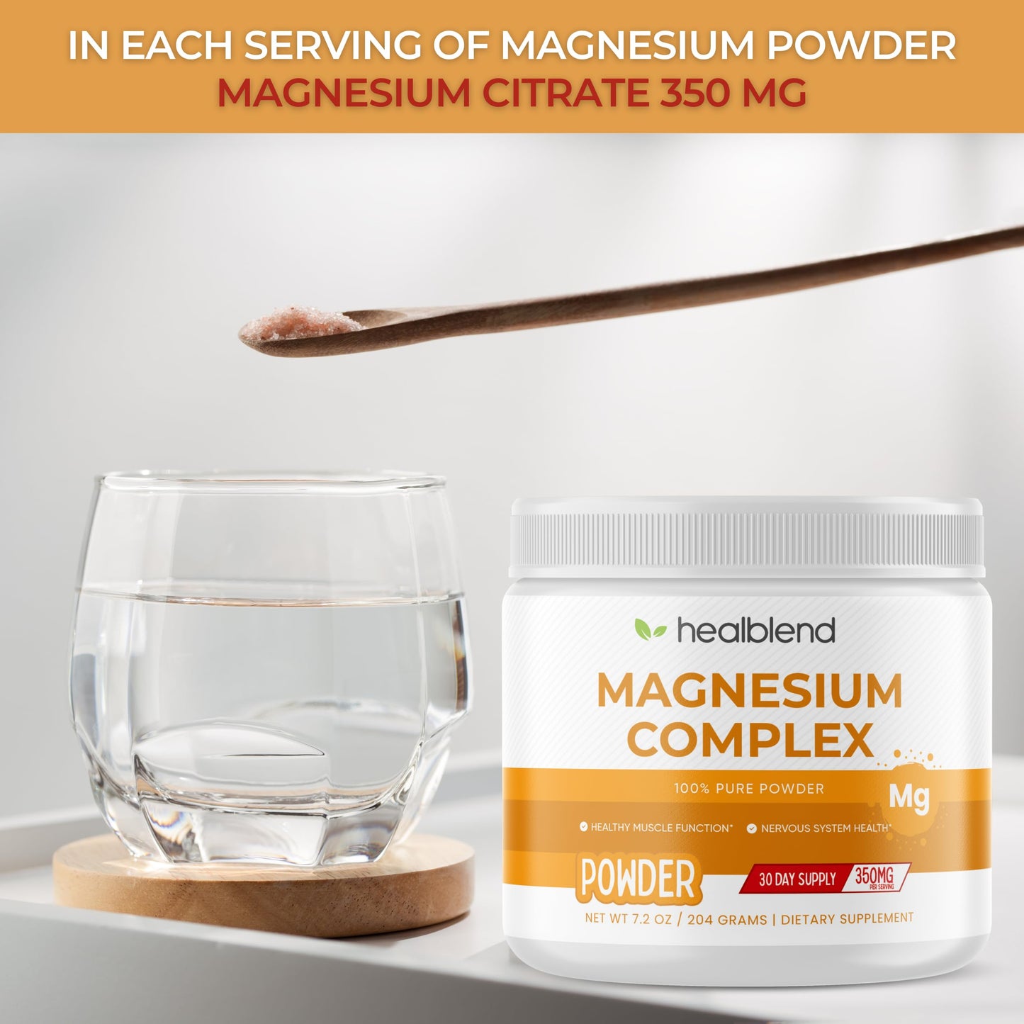 healblend Magnesium Complex Powder 60 Servings
