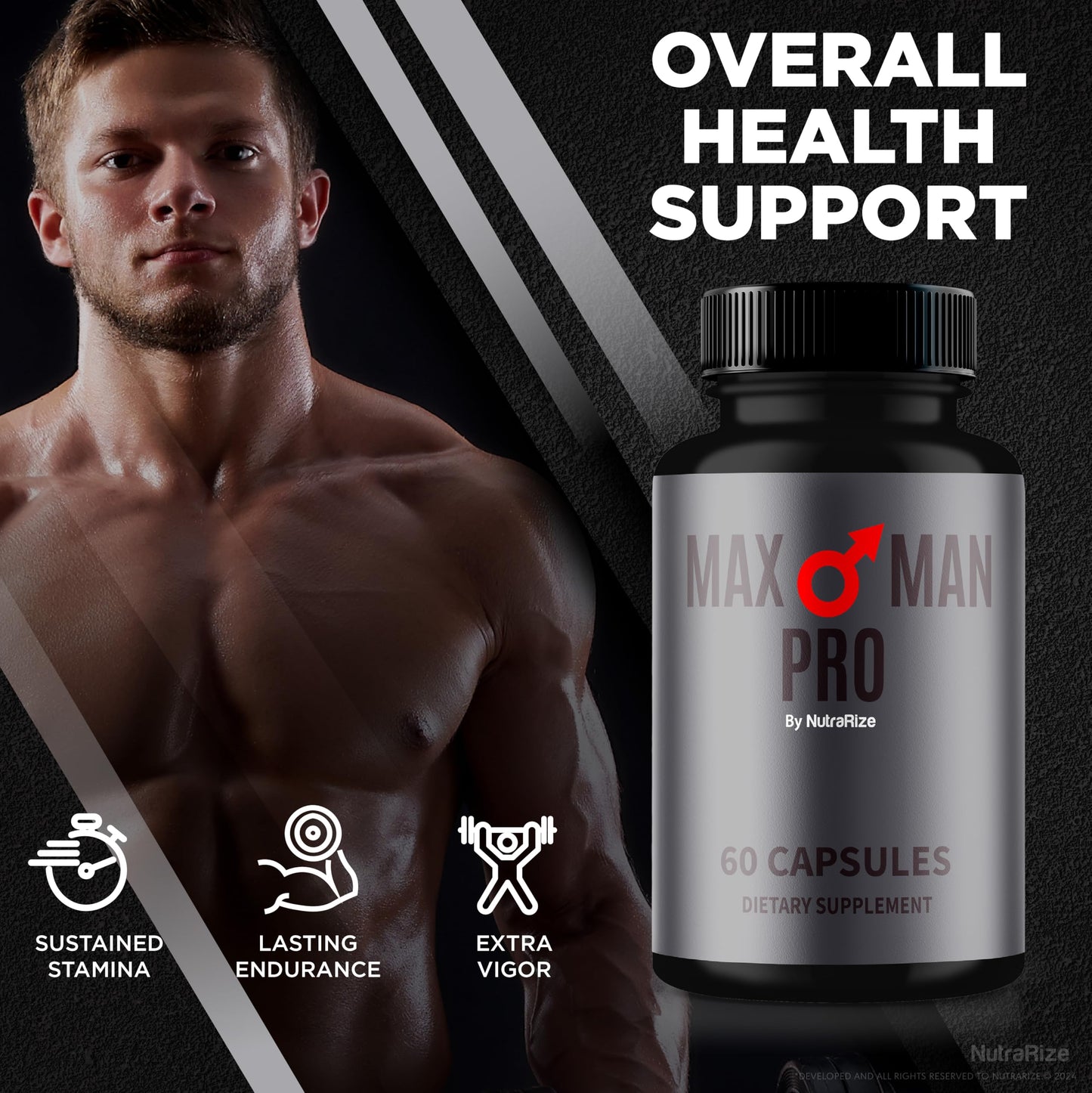 NutraRize Max Man Pro Capsules, 60 Capsules