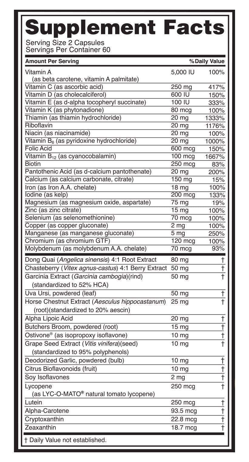 Optimum Nutrition Opti-Women Women's Multivitamin Capsules, 240 Count