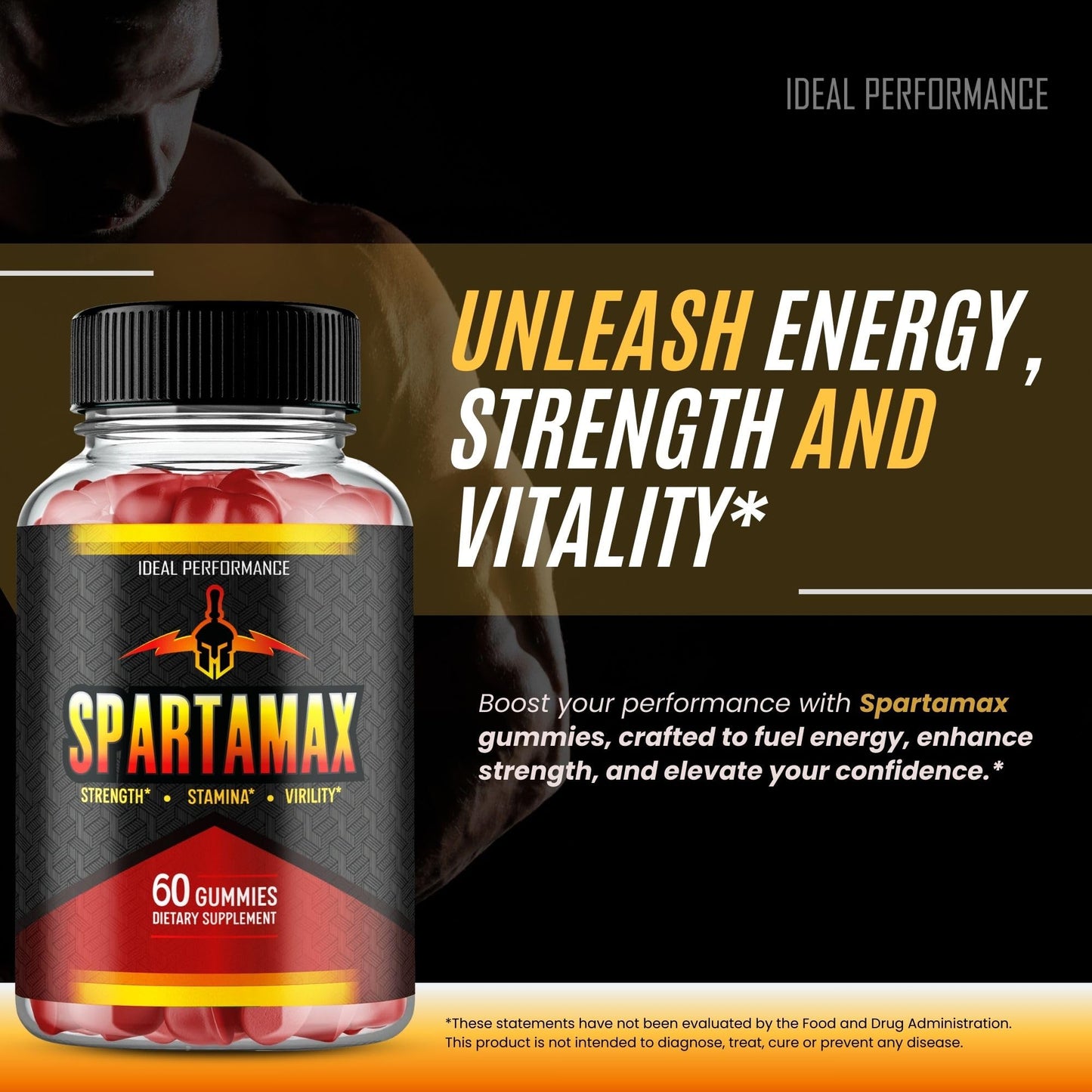IDEAL PERFORMANCE Spartamax Gummies 120-Count