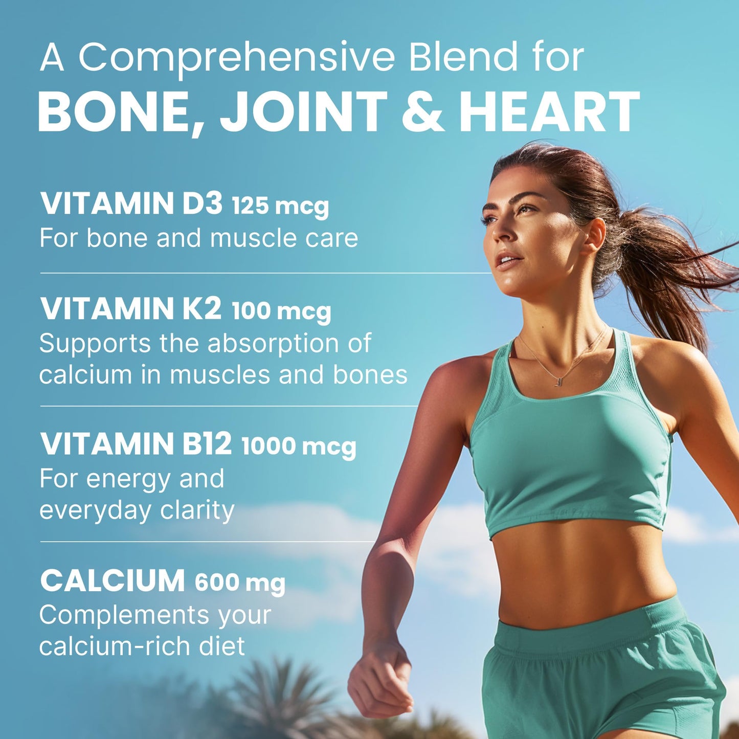 PrimeMD 4-in-1 Calcium Supplements for Women & Men Capsules 120 Count