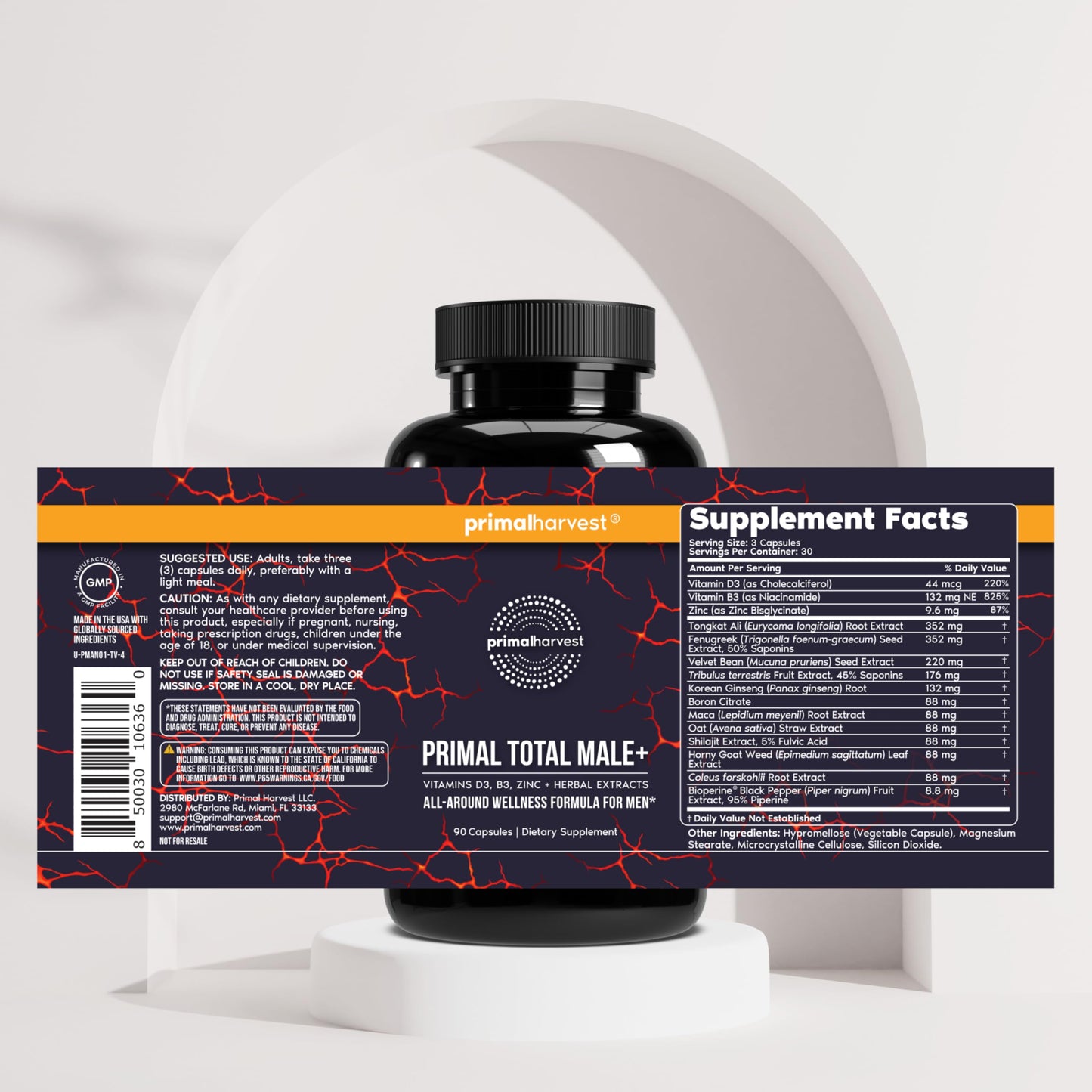 Primal Harvest Creatine Powder 30 Servings Each 2-Pack