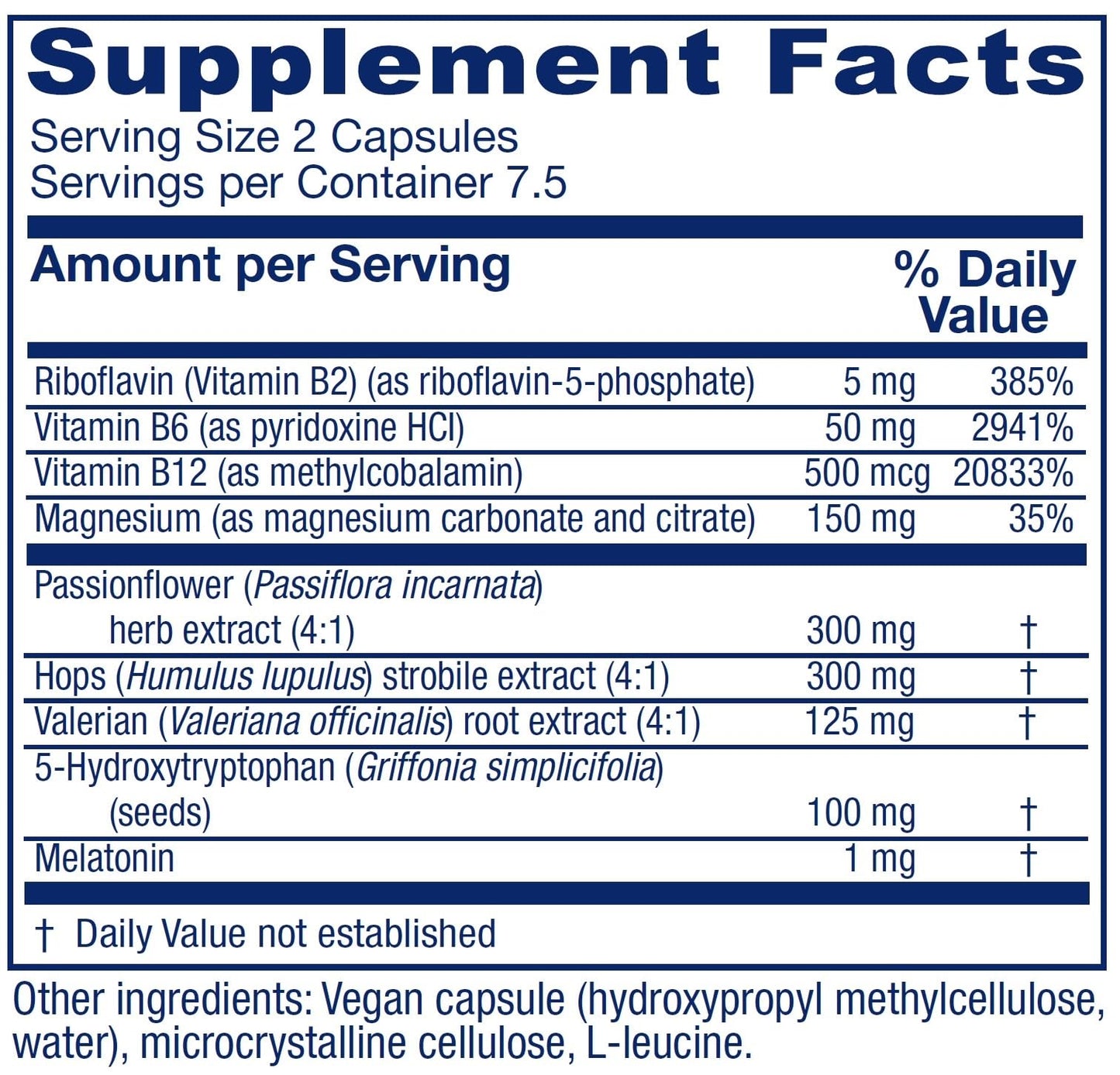 Vitanica SleepBlend Capsules 15 Count