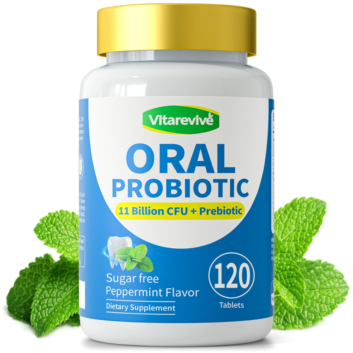 Vitarevive Oral Probiotics Prebiotic for Women & Men Tablet, 120 Tablets