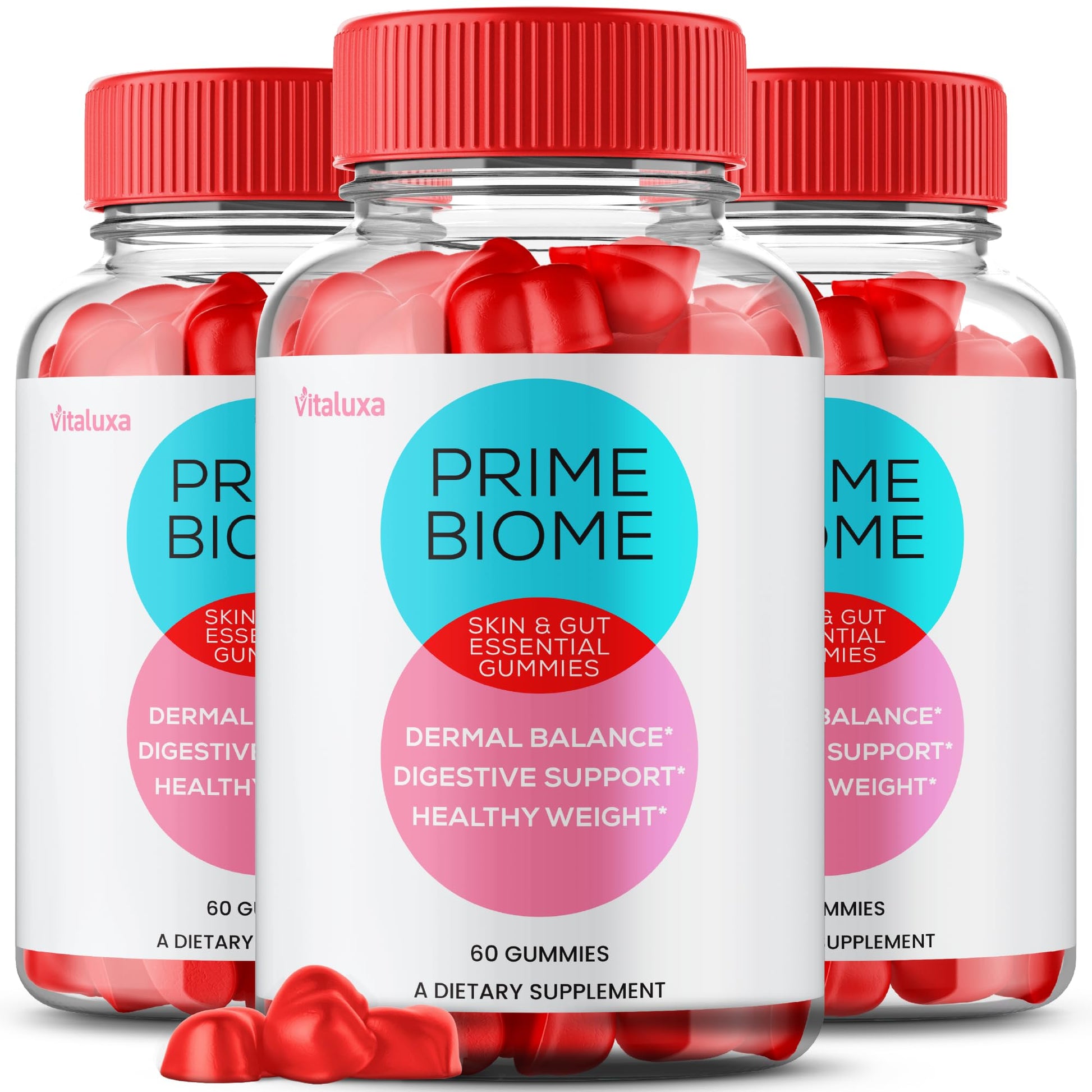 Vitaluxa Prime Biome Gummies 180 Gummies