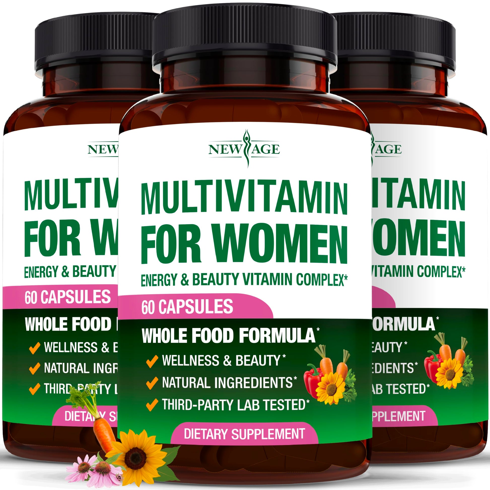 NEW AGE Multivitamin for Women 180 Capsules