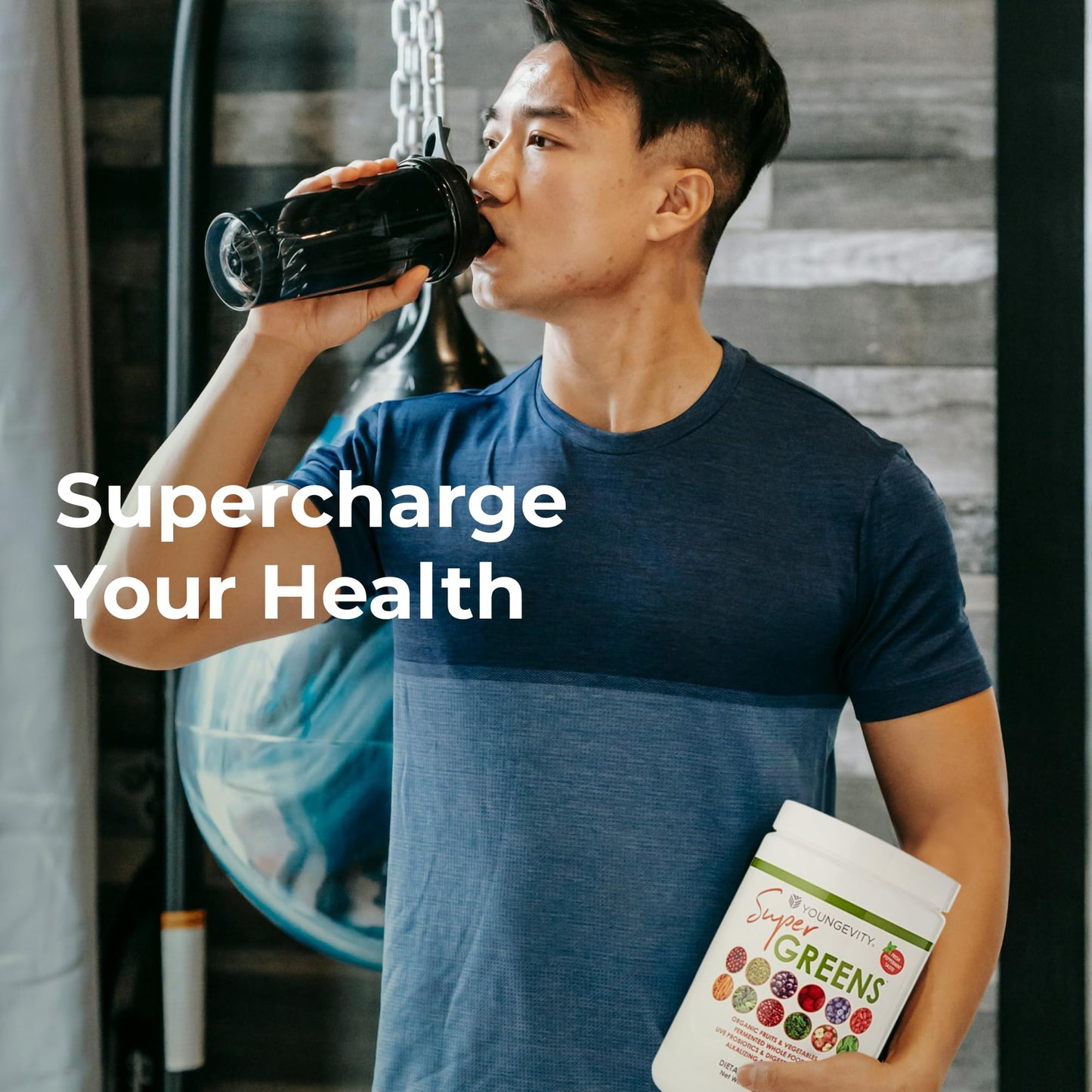 Youngevity Super Greens Powder 8.99 Ounce
