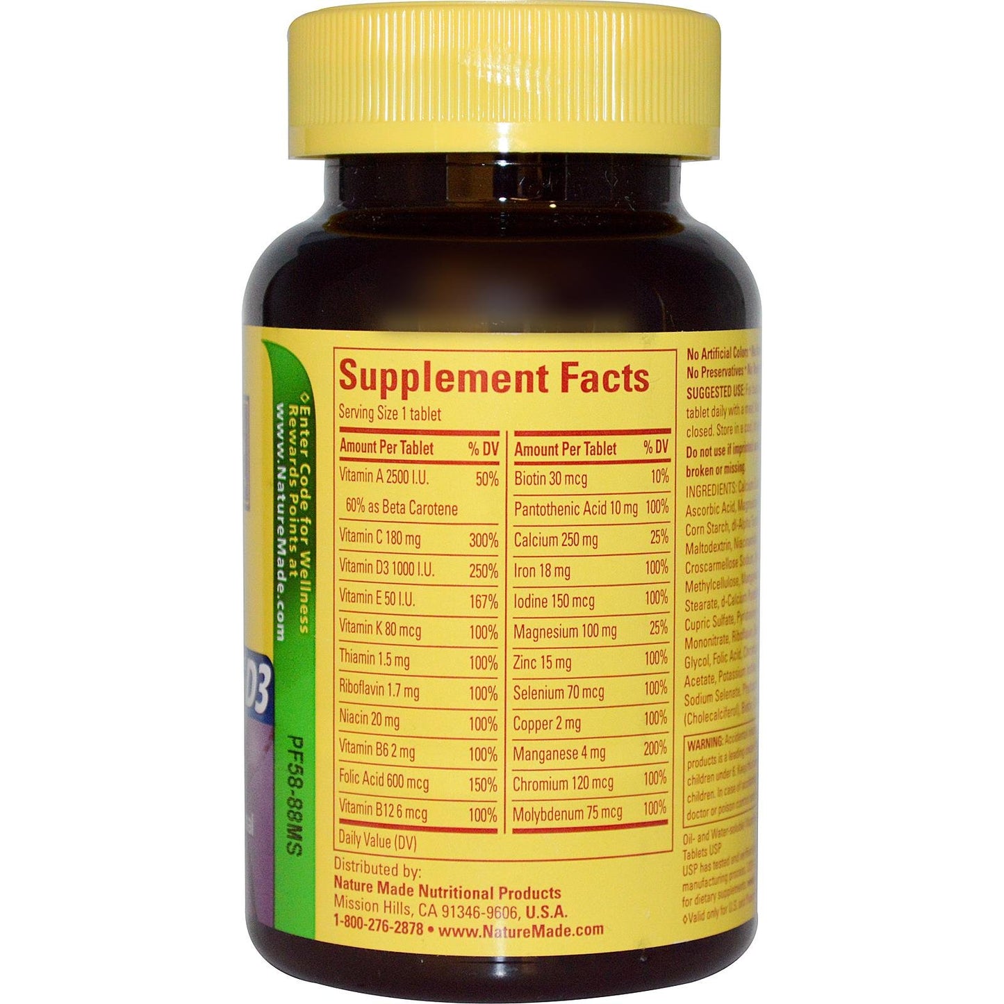 Nature Made Women's Multivitamin Tablets 90 Count