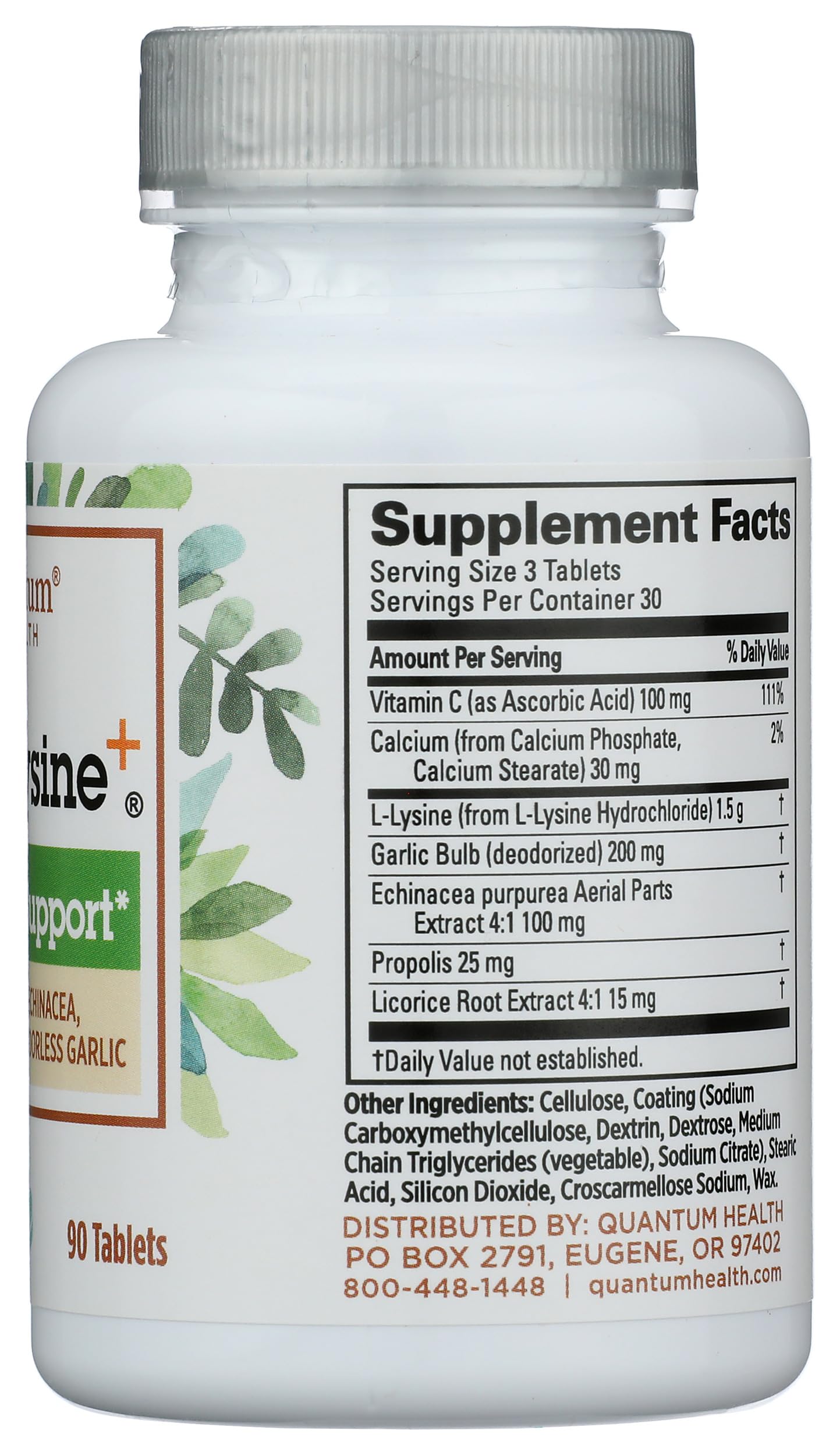 Quantum Super Lysine+ Tablets, 90 Count