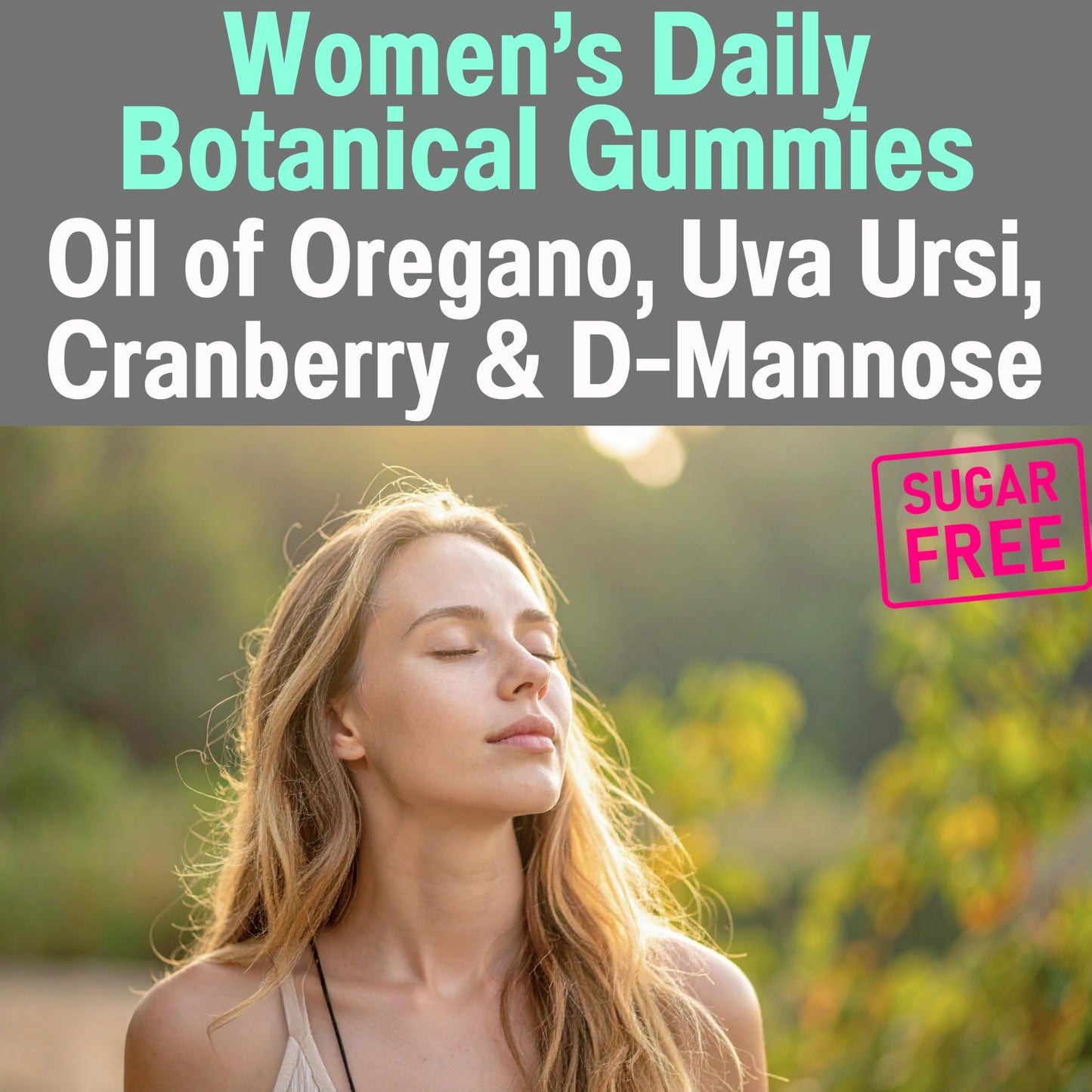 SHIZAM Oil of Oregano D-Mannose Dandelion Root Hawthorn Berry Extract Uva Ursi with Hibiscus Cranberry Magnesium Glycinate for Women, 60 Gummies