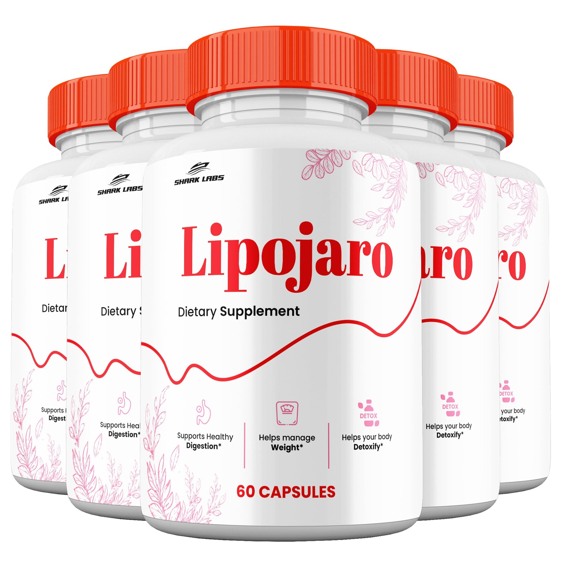 Shark Labs LipoJaro Capsules, 60 Count
