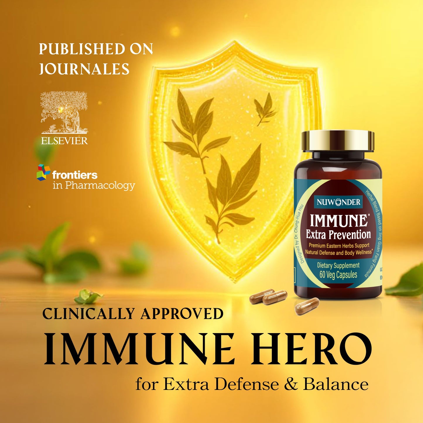 NUWONDER Immune Extra Prevention, 60 Capsules