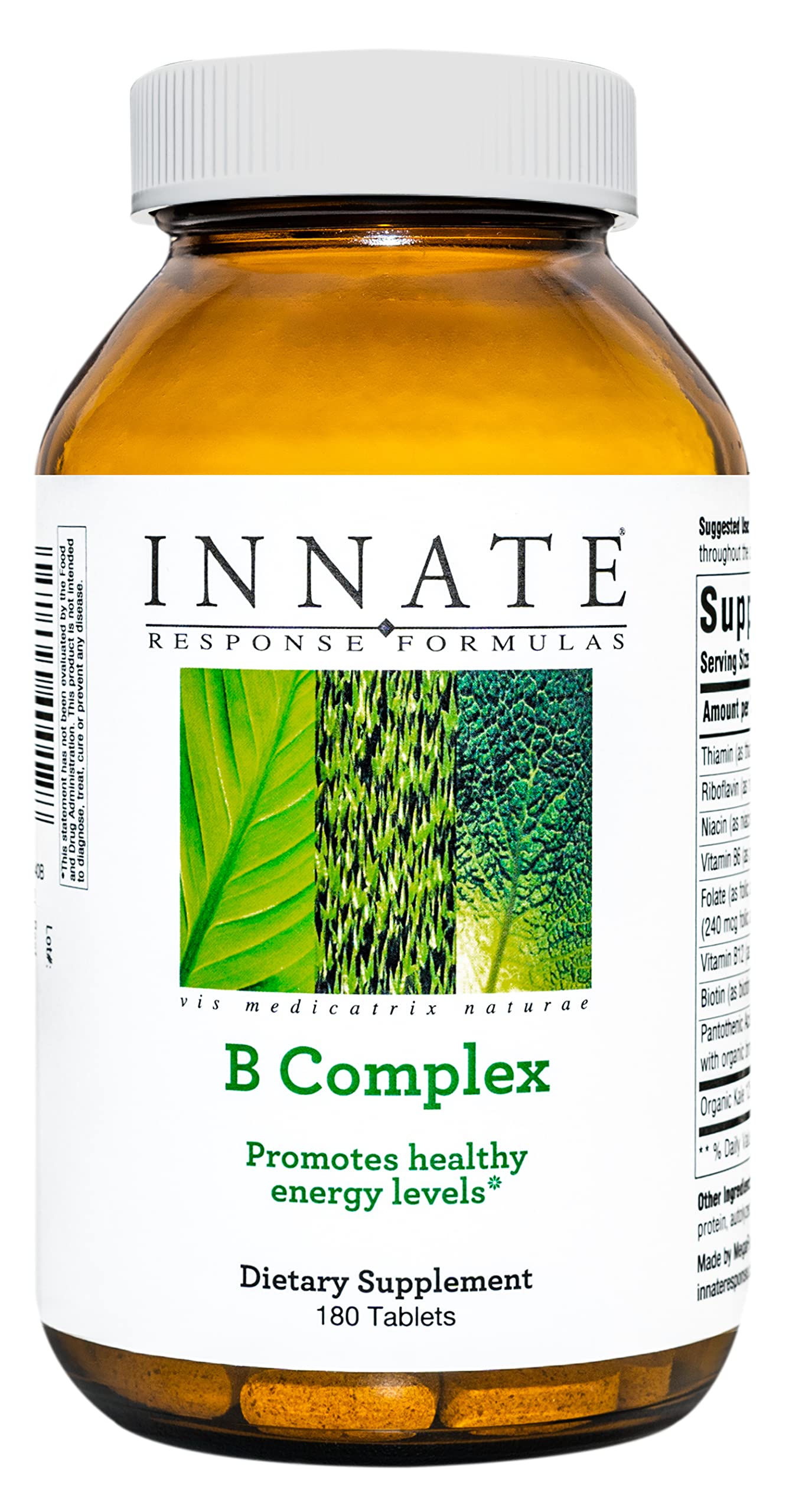 Innate Response Formulas Vitamin B Complex 180 Tablets