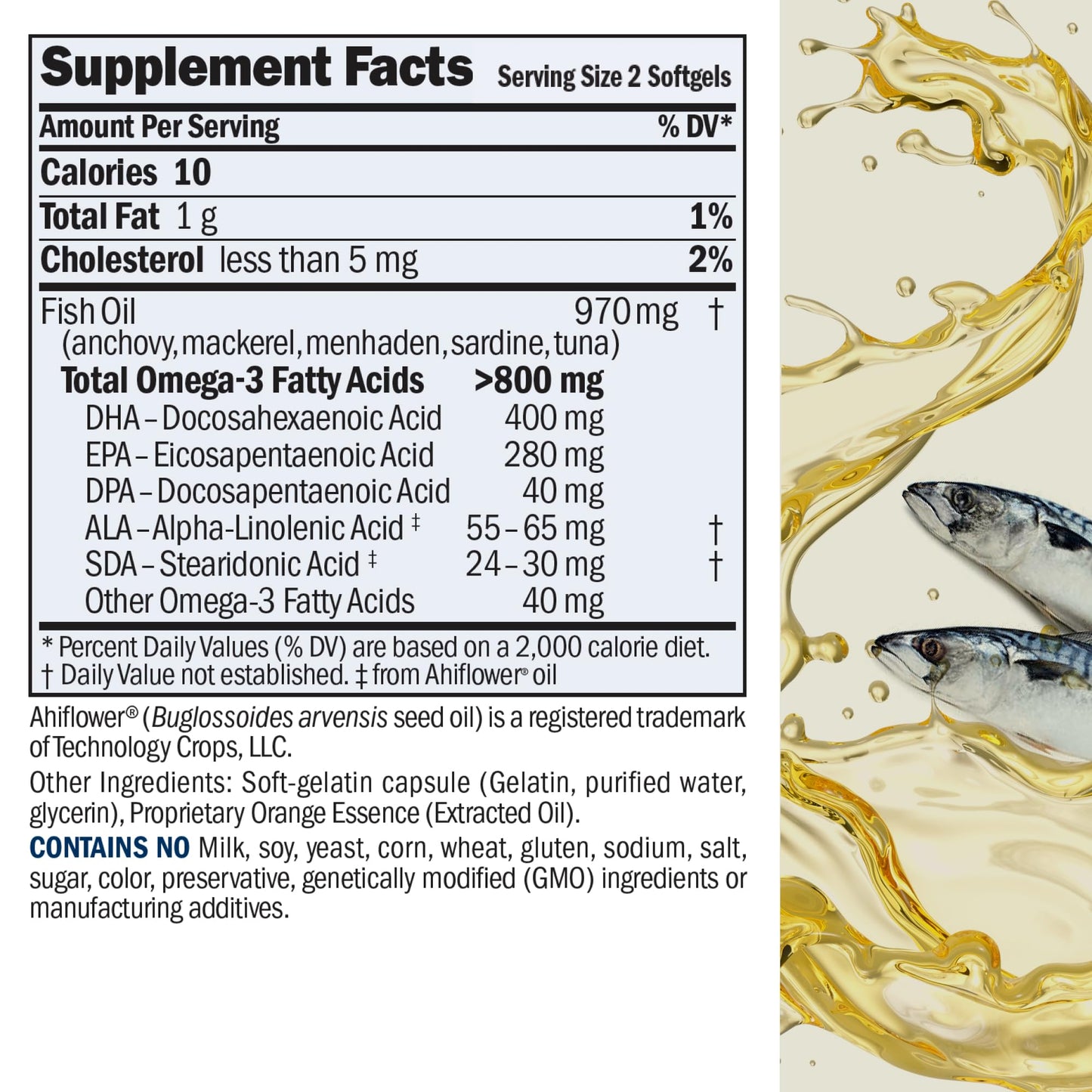 Andrew Lessman ProCaps Essential Omega-3 Orange 60 Capsules