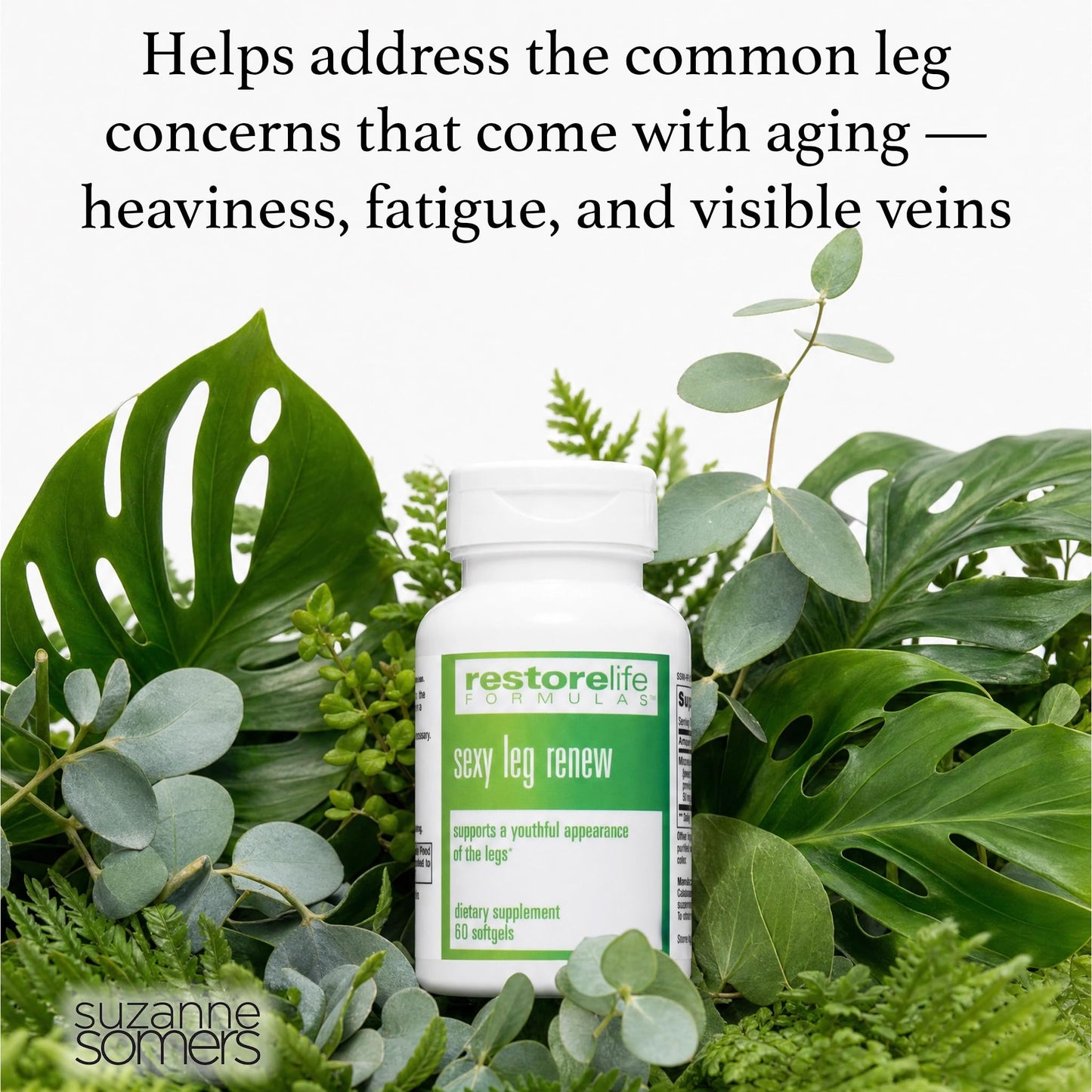 SUZANNE RestoreLife Formulas Sexy Leg Renew 30 Capsules