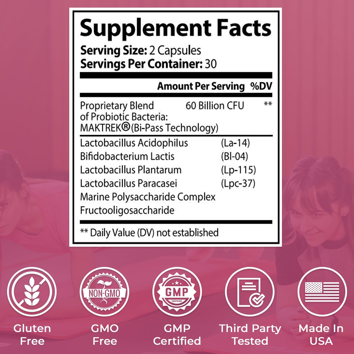 Vitaraise 60 Billion CFU Probiotic, 60 Capsules