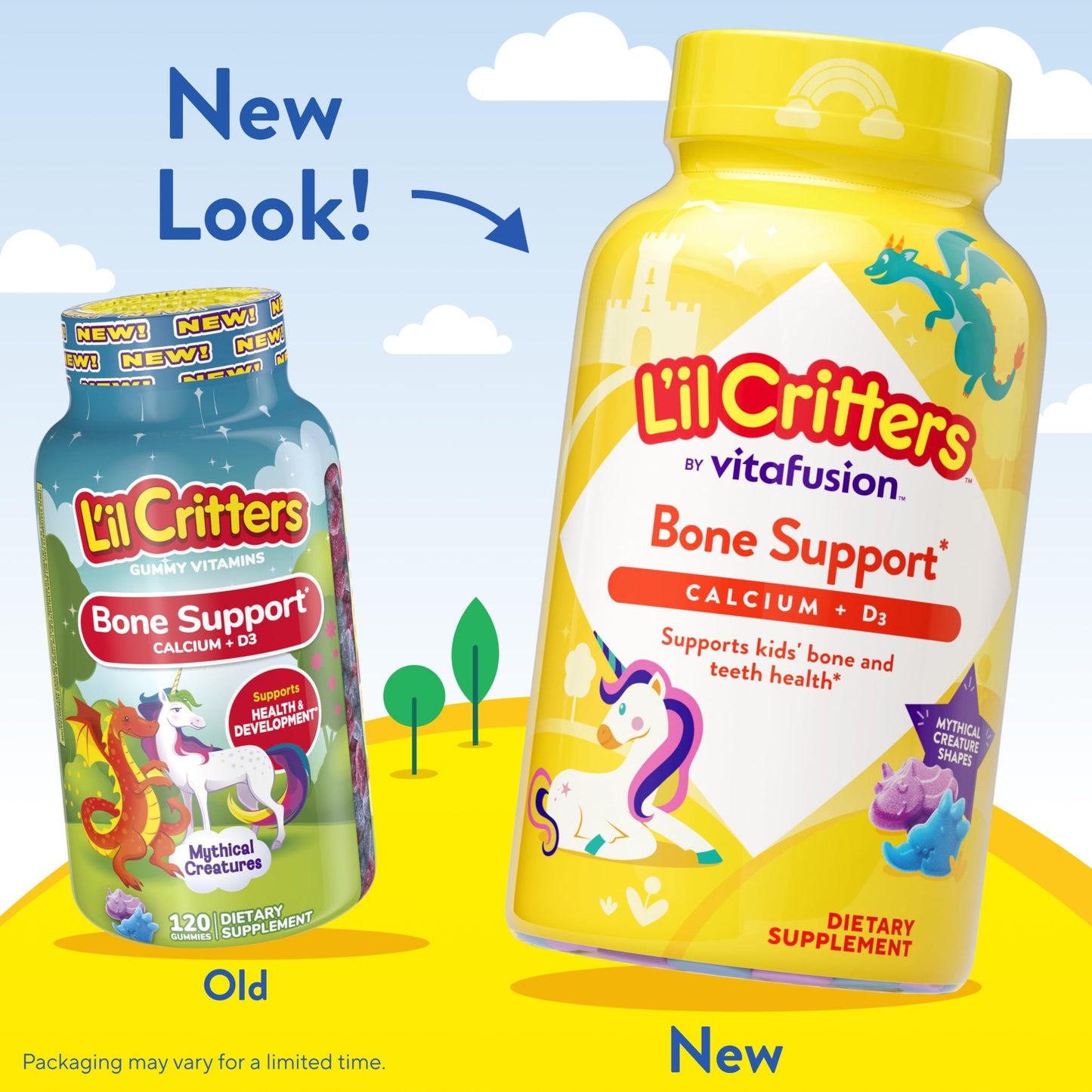 Lil Critters Bone Support Gummy 120 Gummies