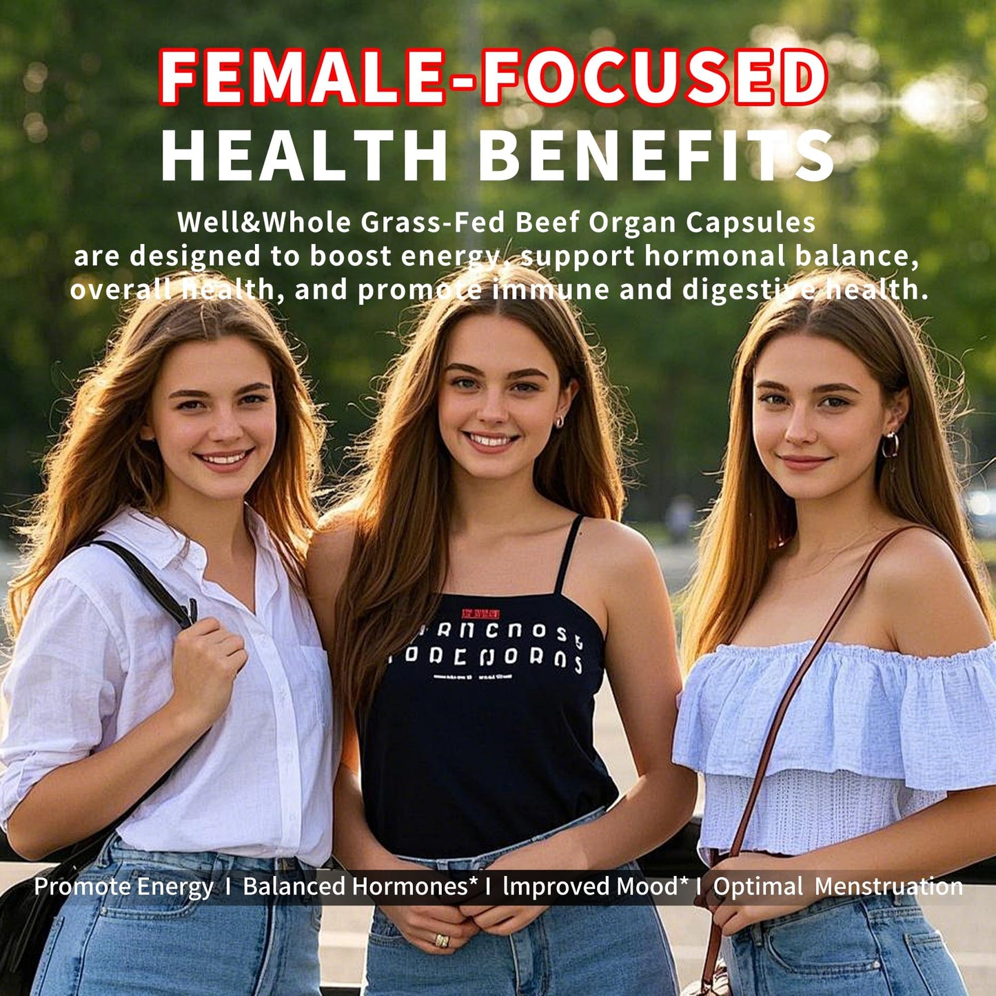 Well&Whole Grassfed Beef Organ Supplement Capsules, 60 Count