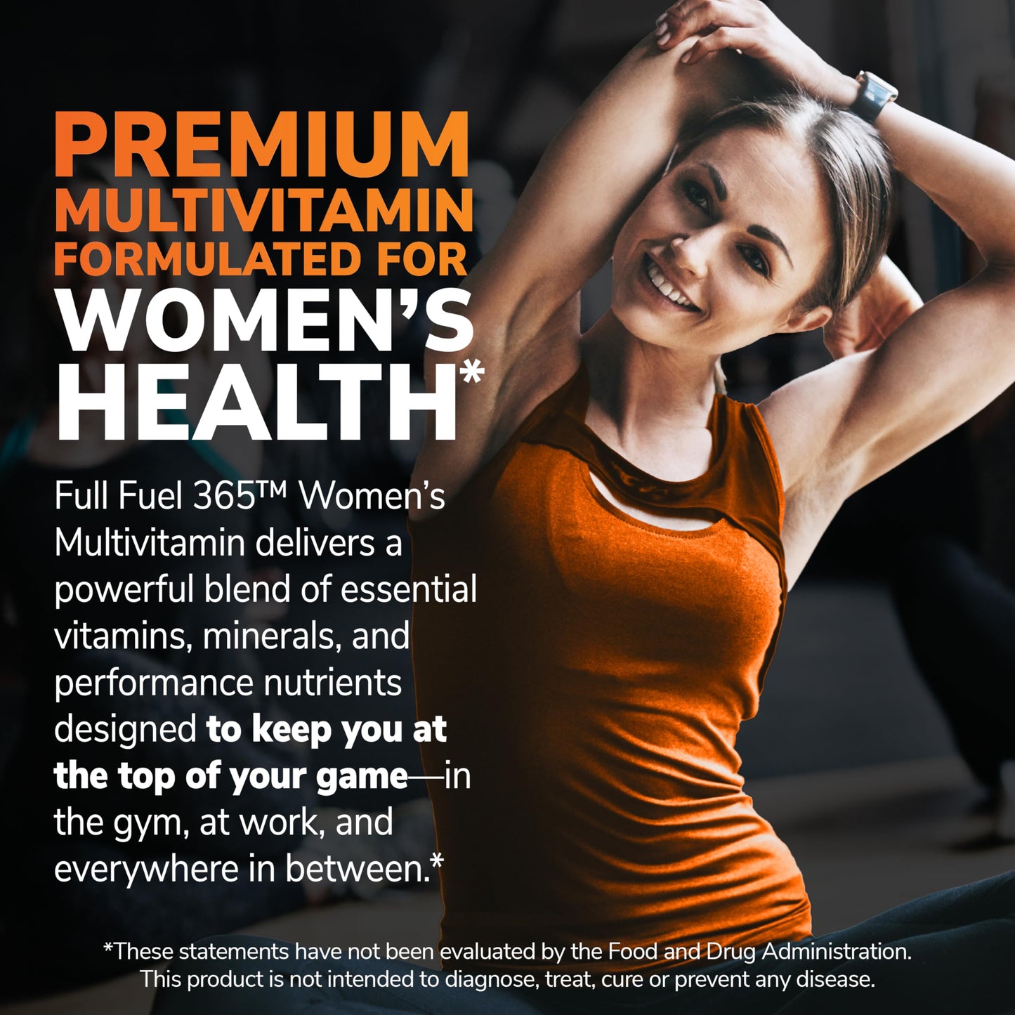 21st Century Full Fuel 365 Active Women's Multivitamin Tablets, 120 Count