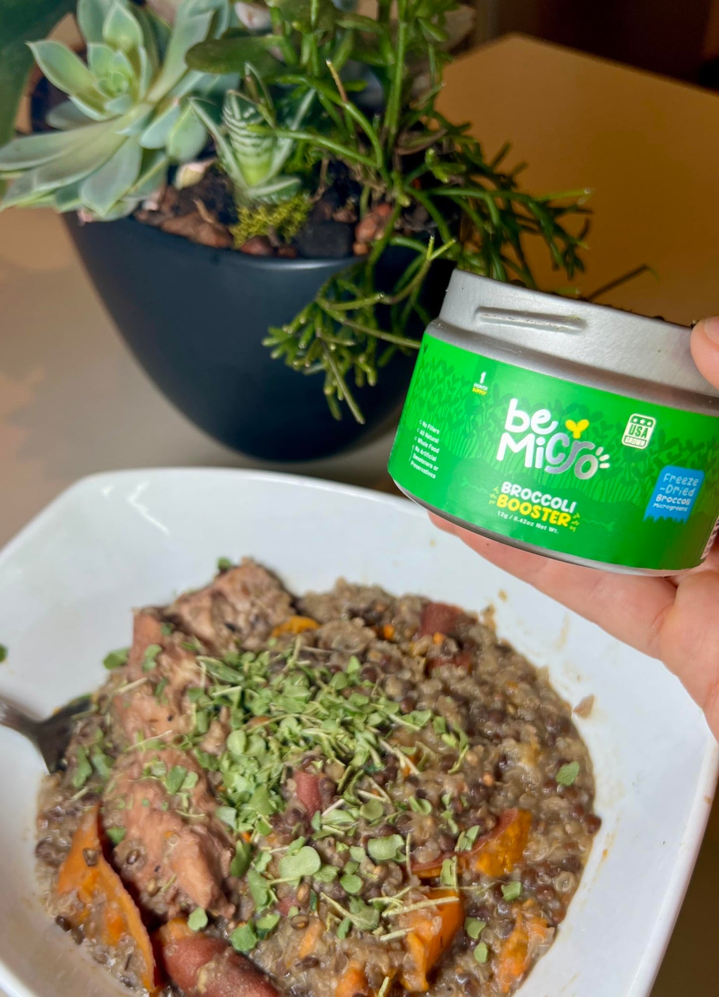 BeMicro Whole Food Microgreens Powder 0.42 oz