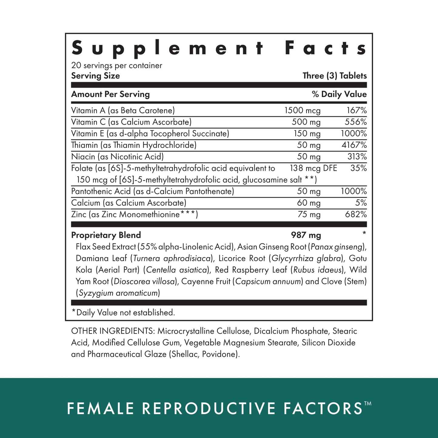 Michael's Health Naturopathic Programs Male & Female Reproductive Factors Couples' Pack Tablets - 120 Count