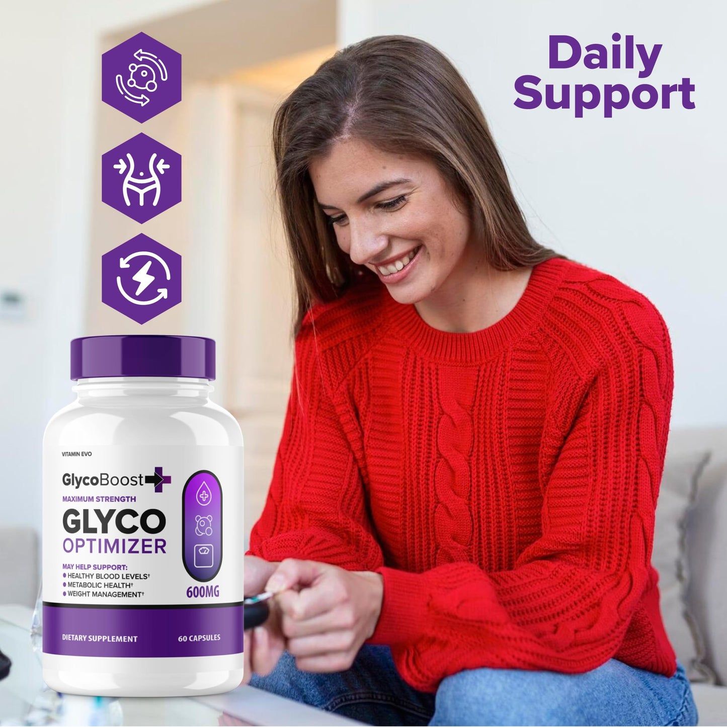 Vitamin Evo GlycoBoost 60 Capsules