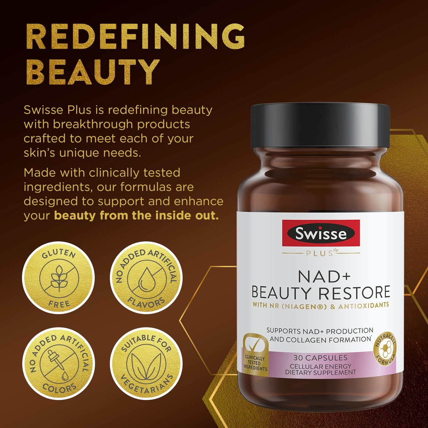 Swisse NAD+ Beauty Restore Capsule 30