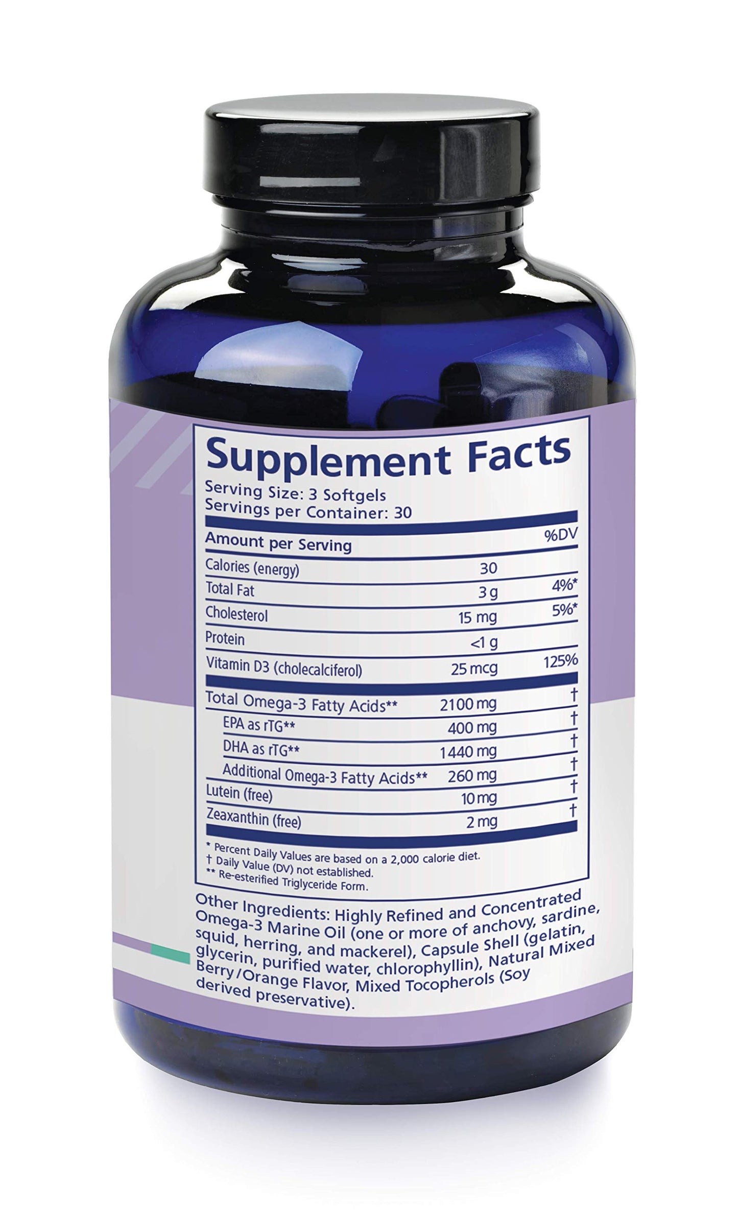 PRN Physician Recommended Nutriceuticals nūmaqula Omega 3 Supplement Softgels 90