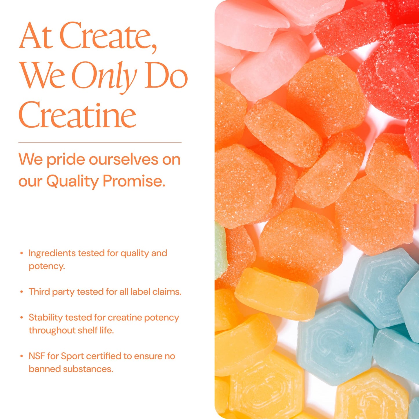 Create Creatine Gummies 90 Gummies