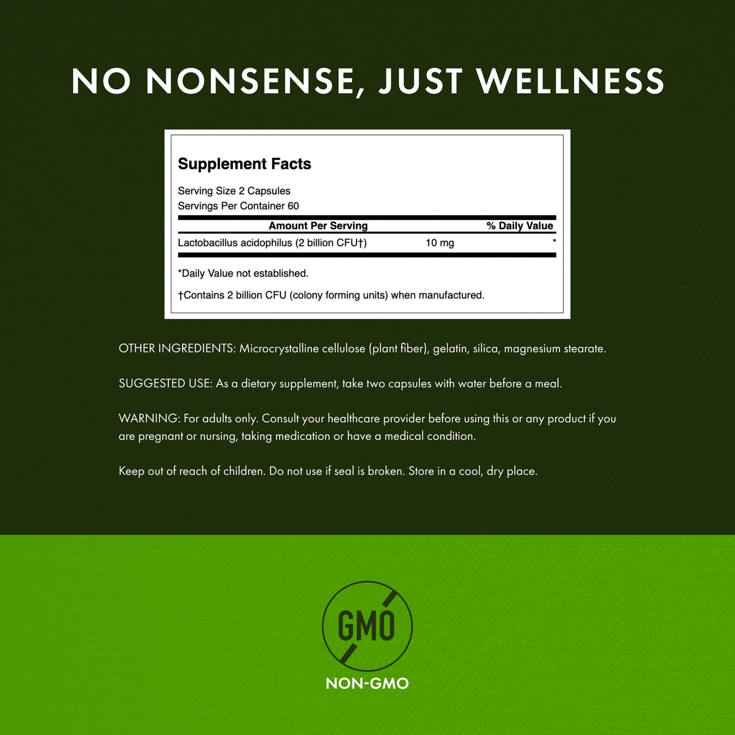 Swanson Probiotic Digestive Health Supplement with 1 Billion CFU per Capsule, 480 Capsules