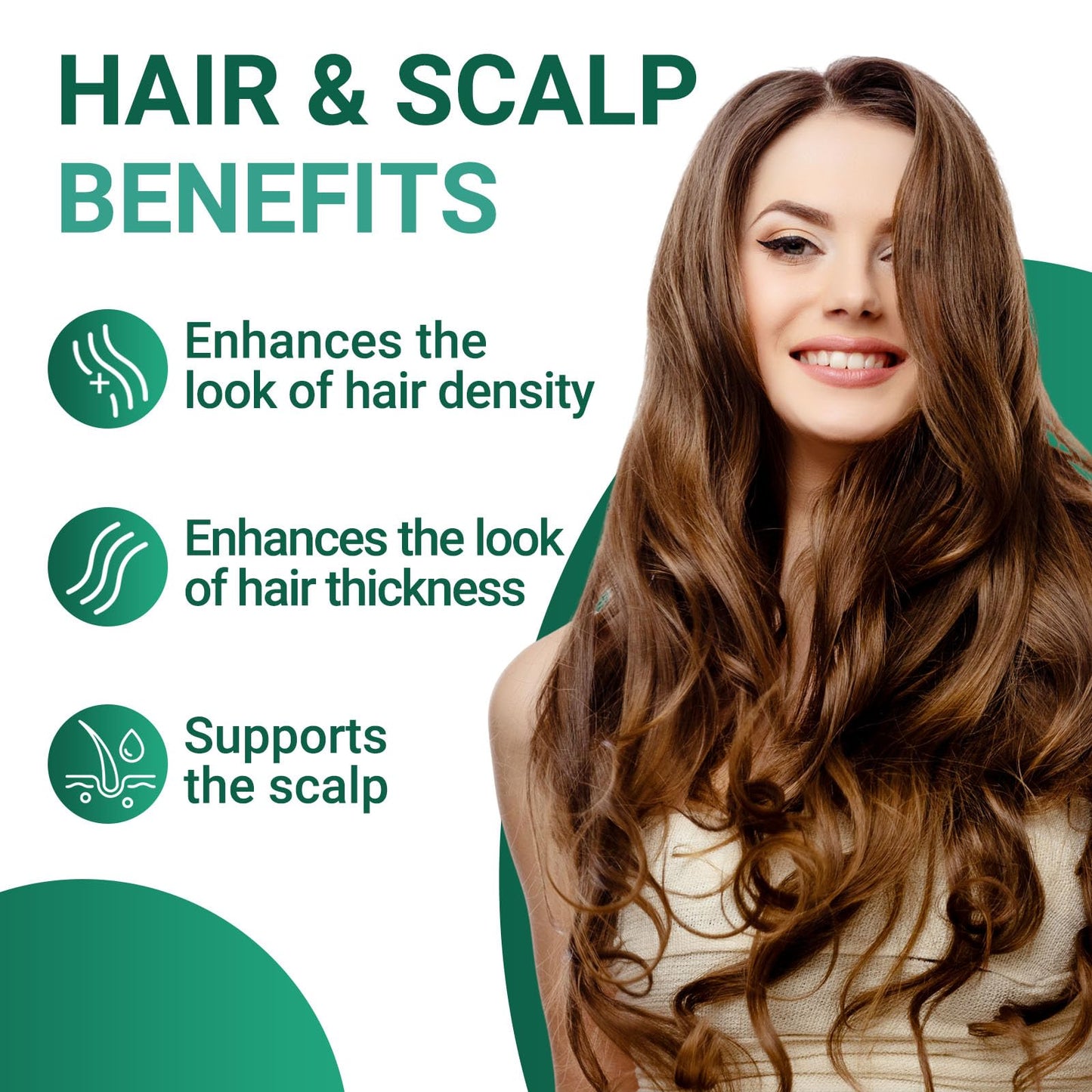 Buporai Hair Growth Gummies 60 Count