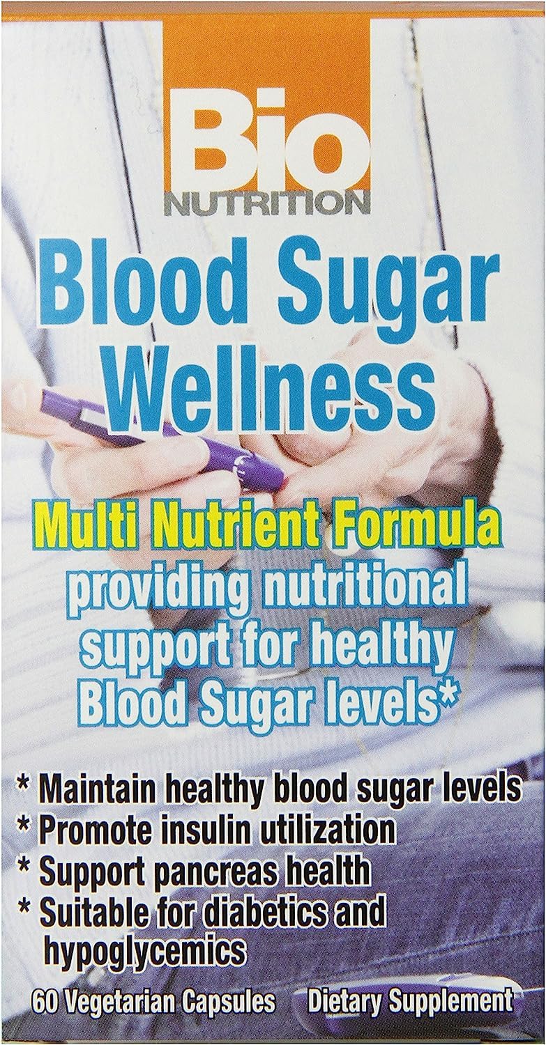 Bio Nutrition Blood Sugar Wellness Capsule 30