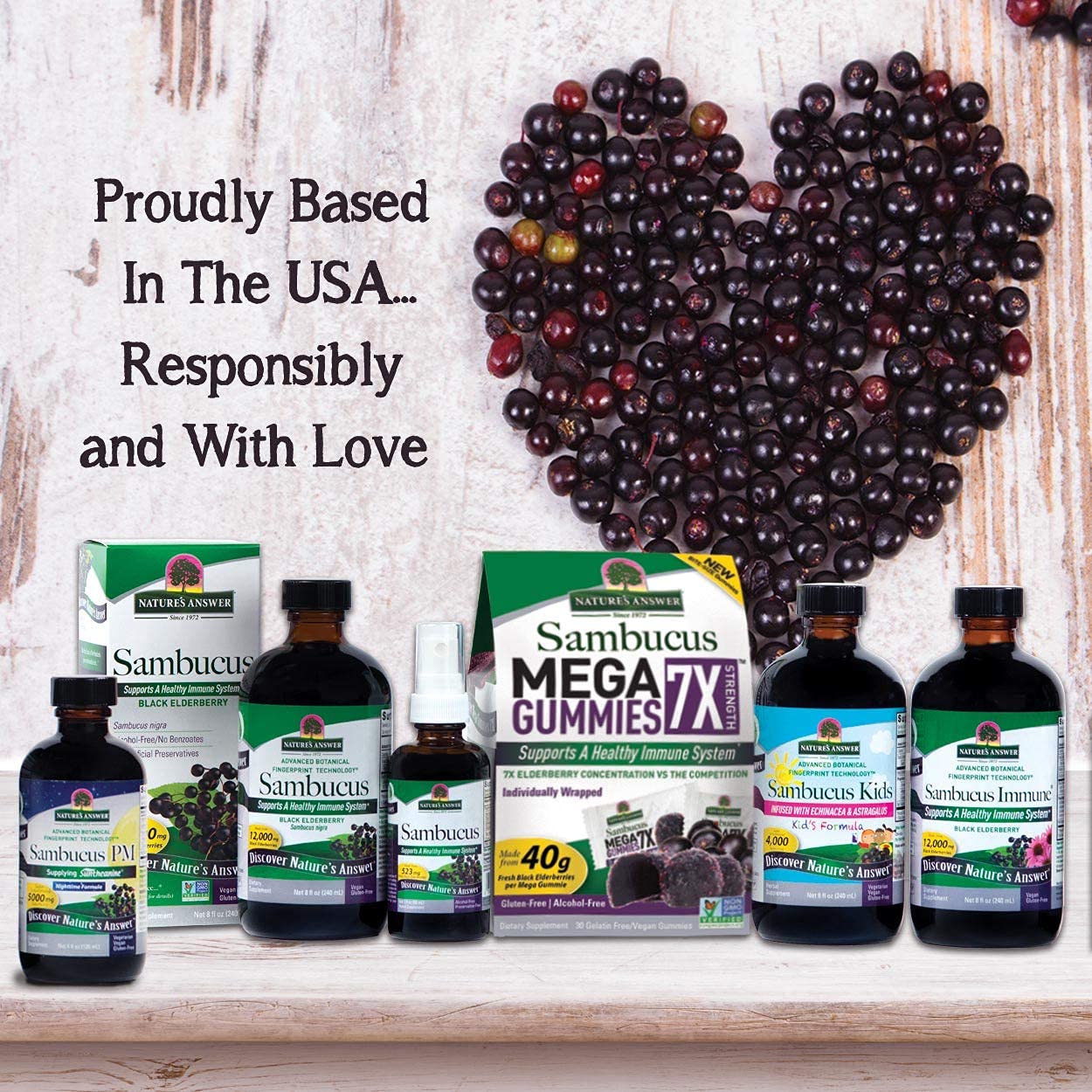 Nature's Answer Sambucus Mega Gummies 30 Count