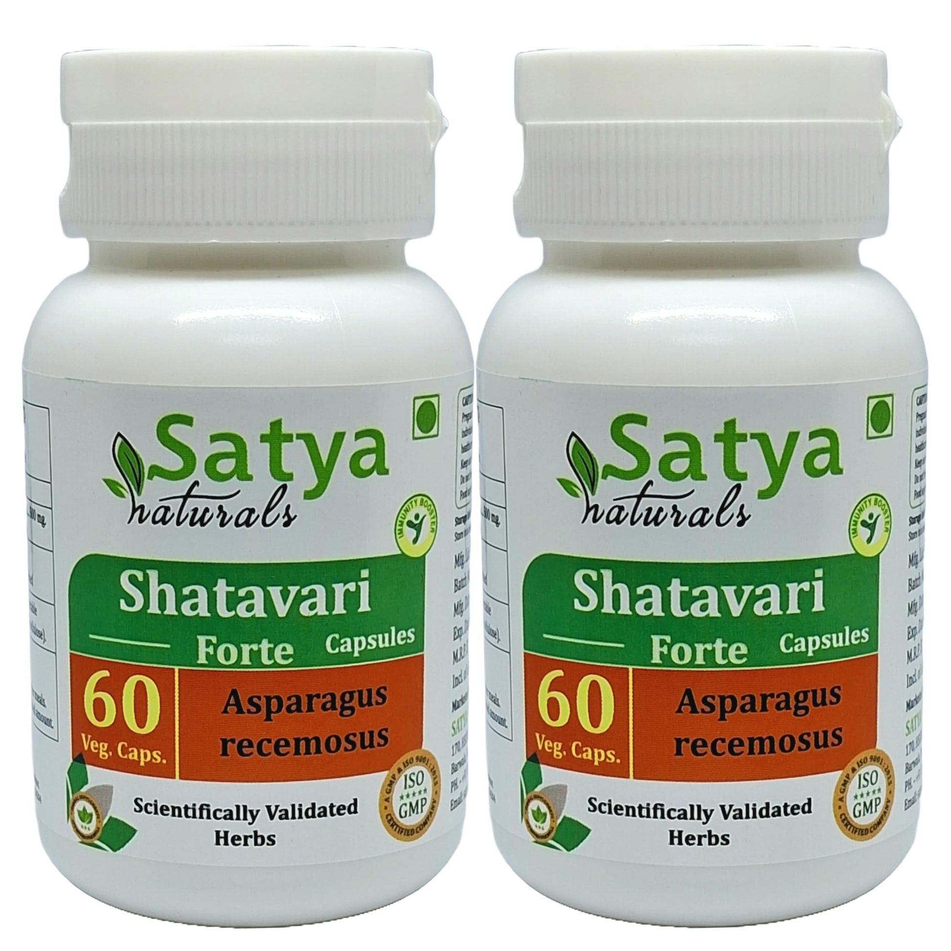 Satya Naturals Shatavari Forte Capsules 500 mg (120 Capsules)
