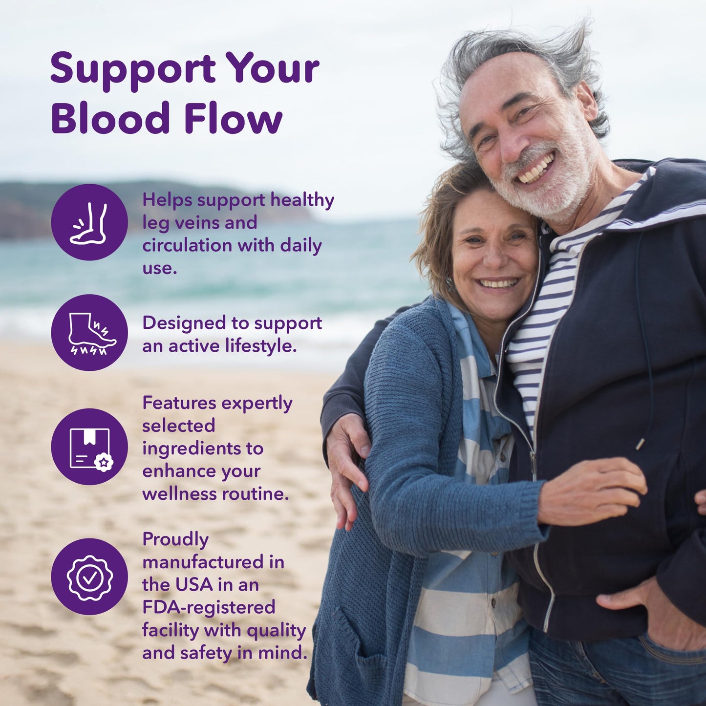 VITASUPPORTMD Tri-Power Circulation Formula 60 Capsules