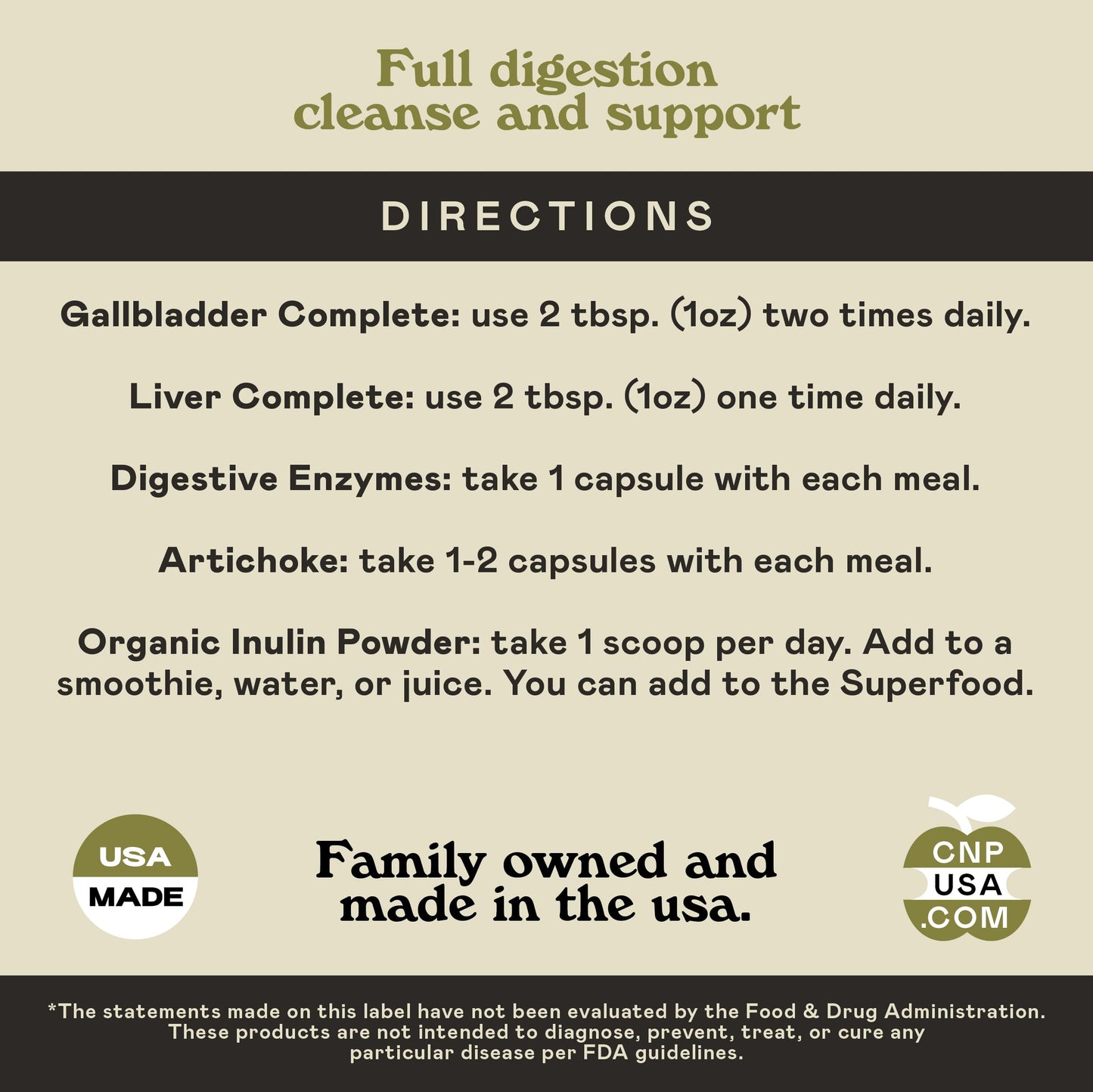 Complete Natural Products Digestion and Gut Health Detox and Cleanse Capsule, 5 Capsules