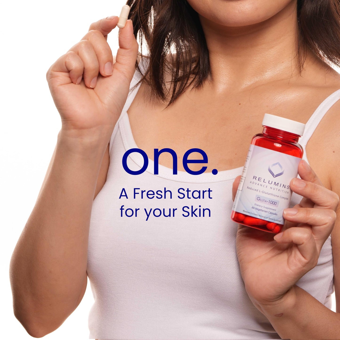 Relumins L-Glutathione Supplement Complex Capsules, 90 Count