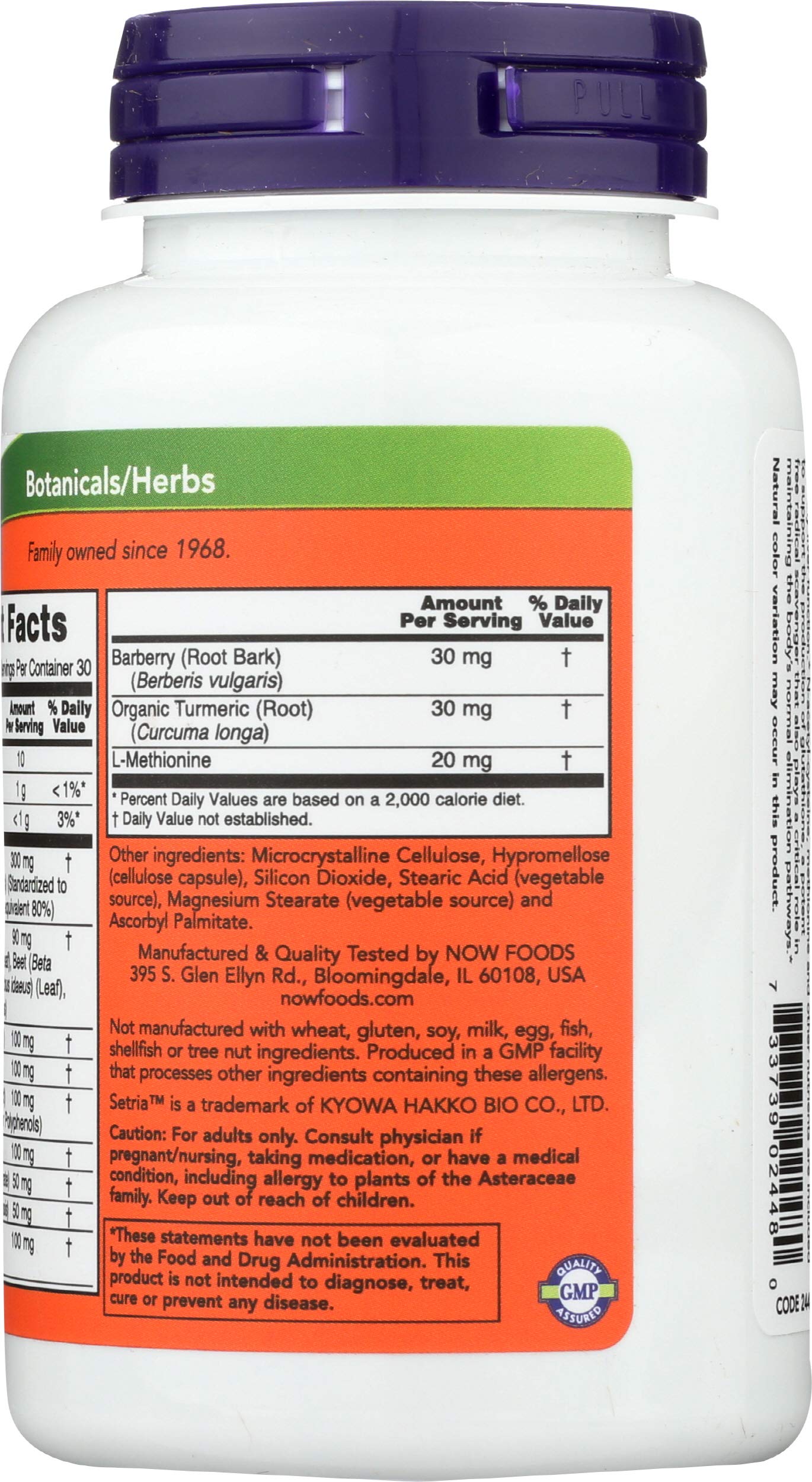 NOW Foods Liver Refresh Capsules 180 Capsules