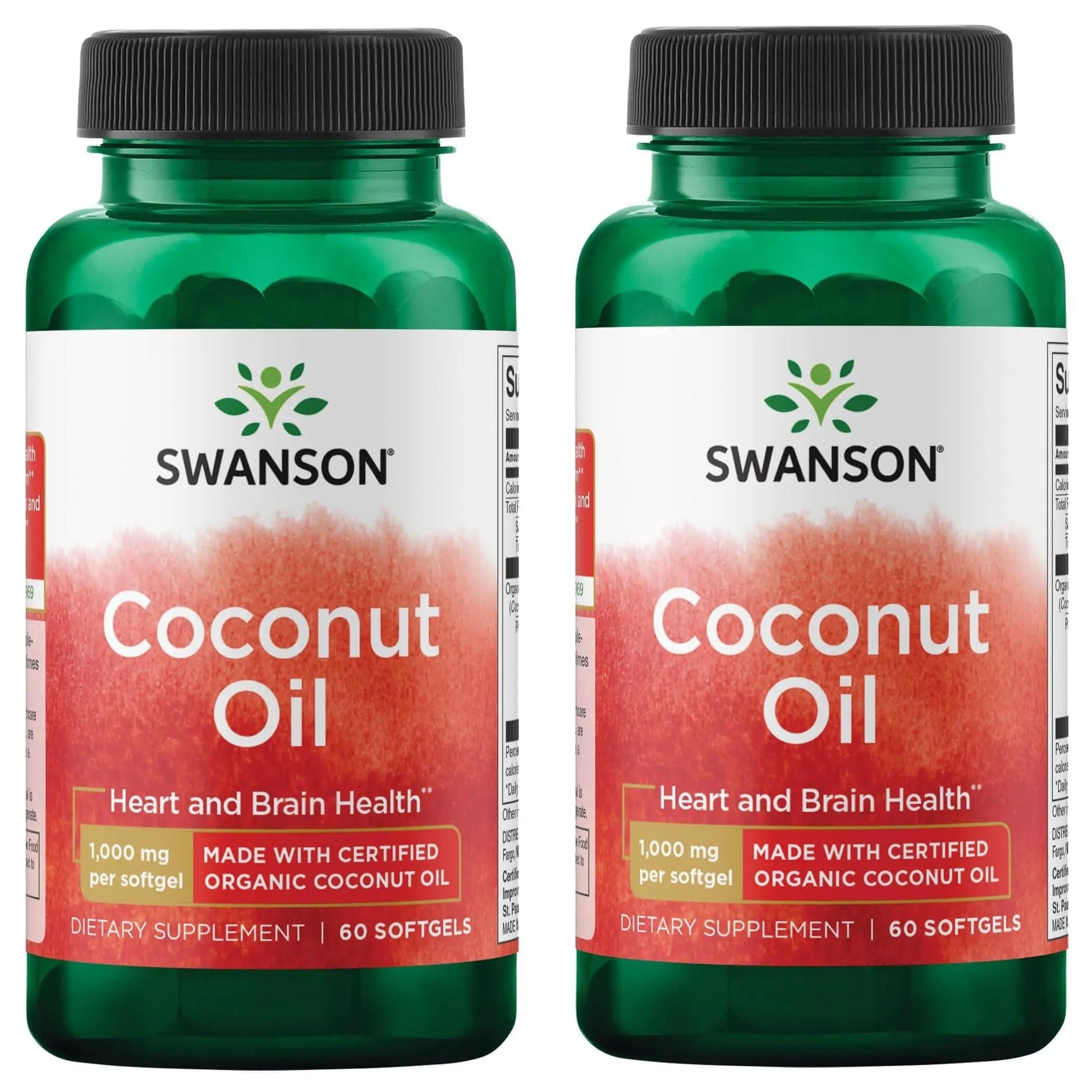 Swanson EFAs Coconut Oil Softgels, 120 Softgels