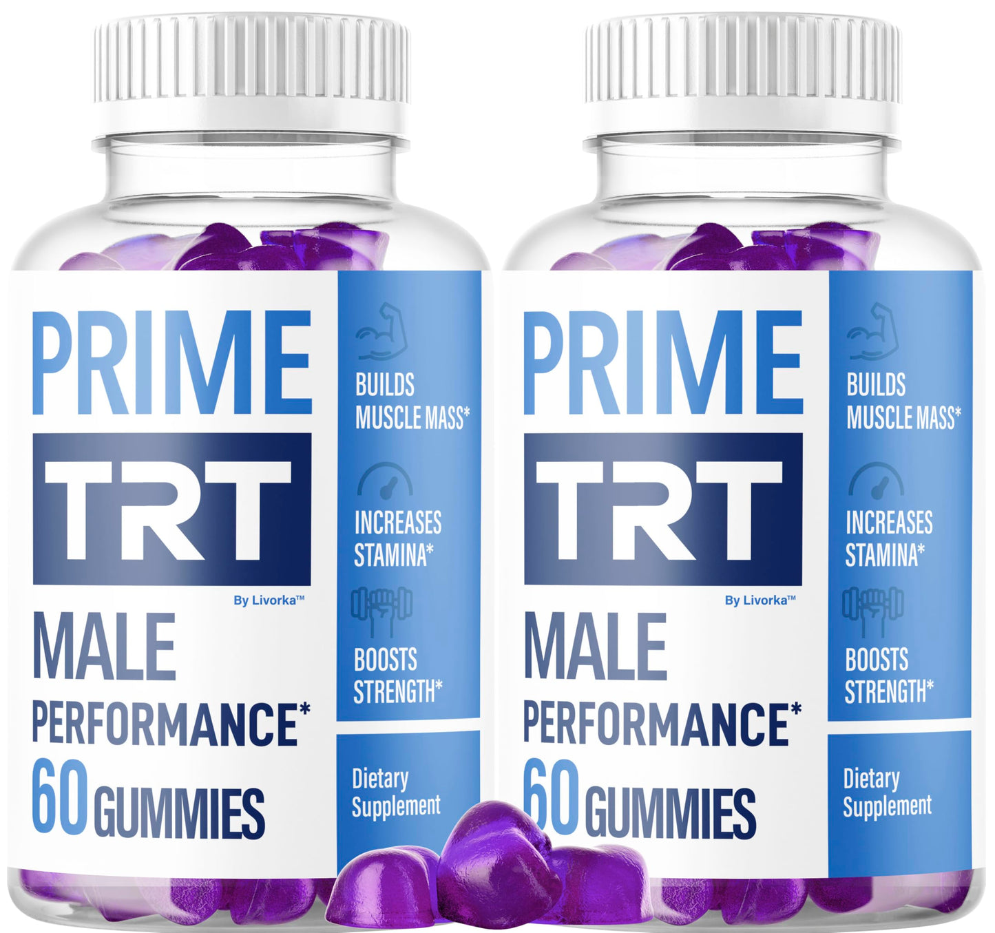 LIVORKA Prime TRT Gummies 120 Gummies