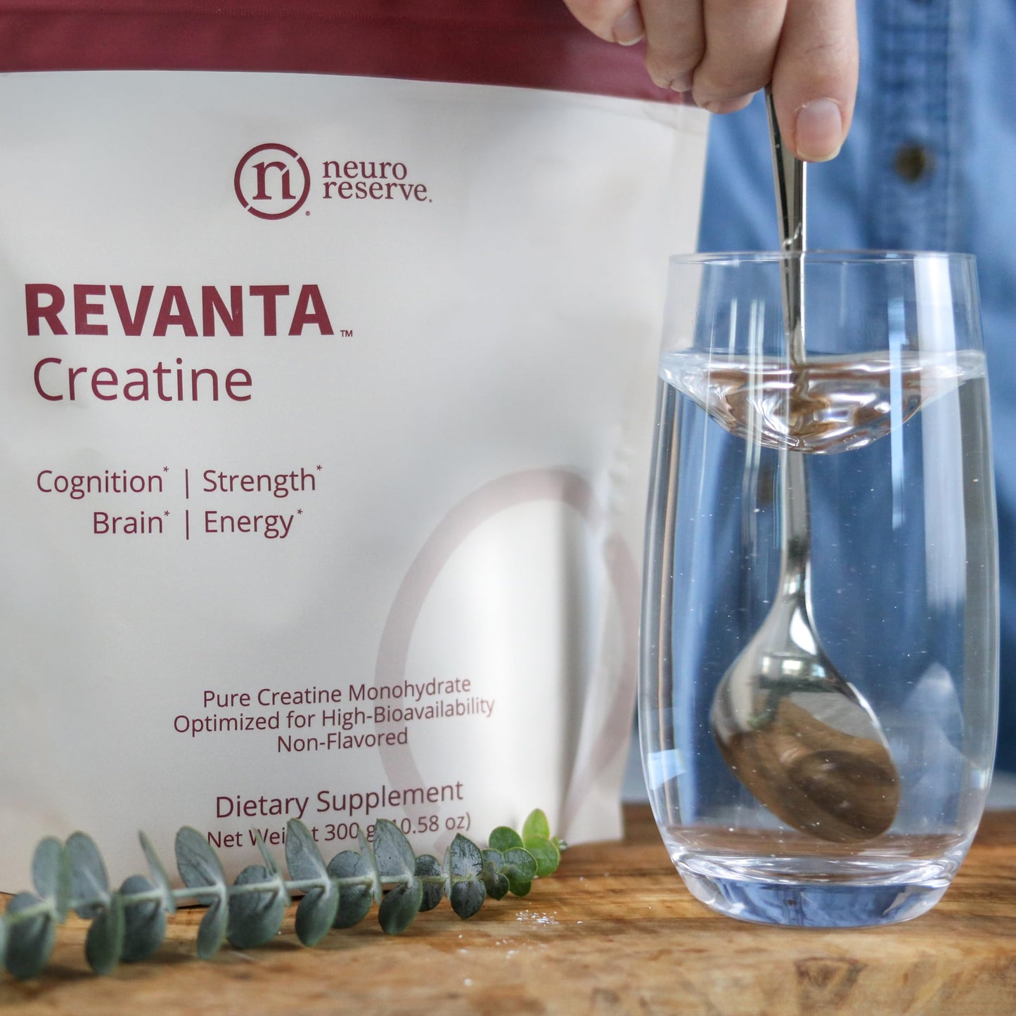NeuroReserve REVANTA Creatine Monohydrate Powder, 10.58 oz