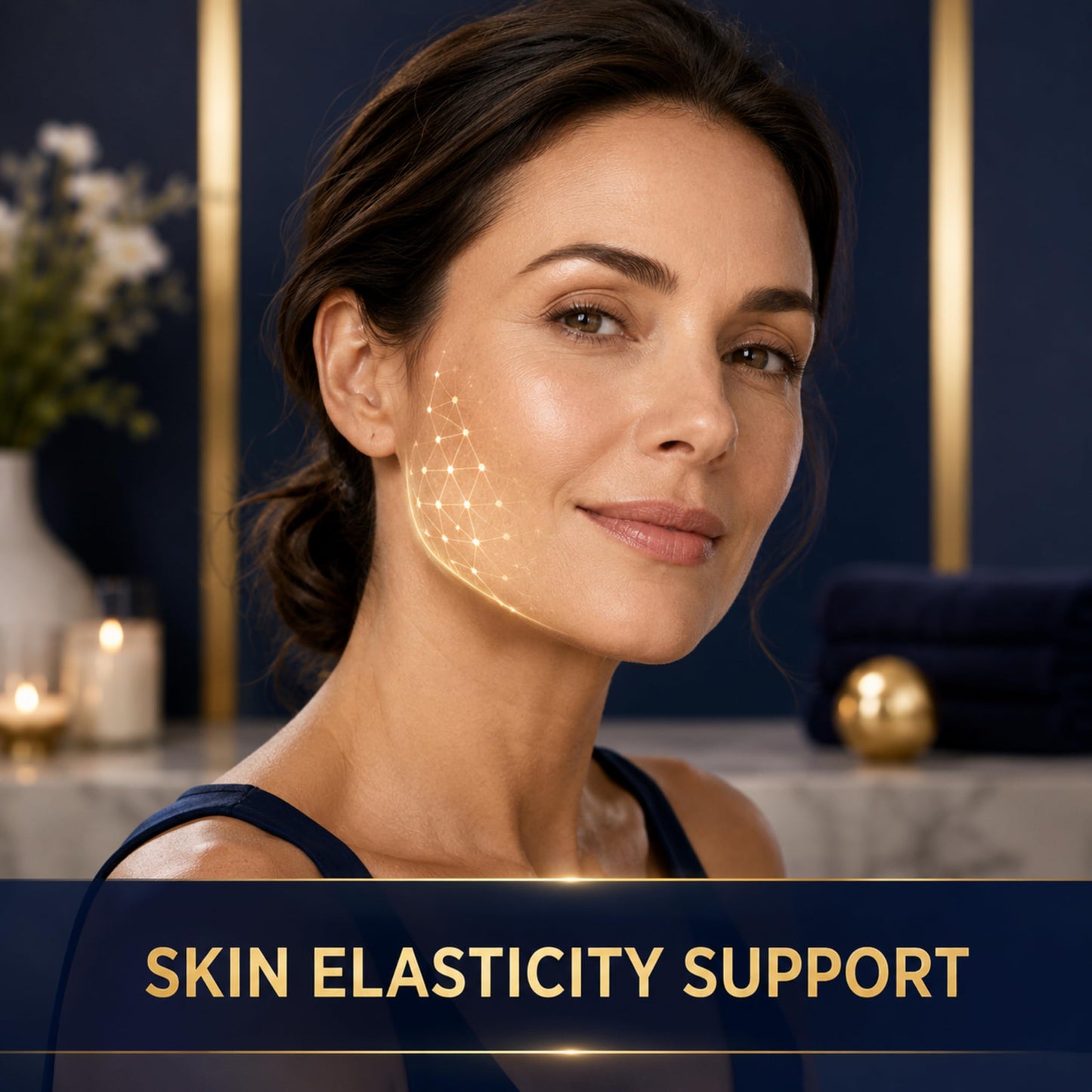 HerbX Elastin Peptide Skin Tightening Formula for Daily Use Capsules 120