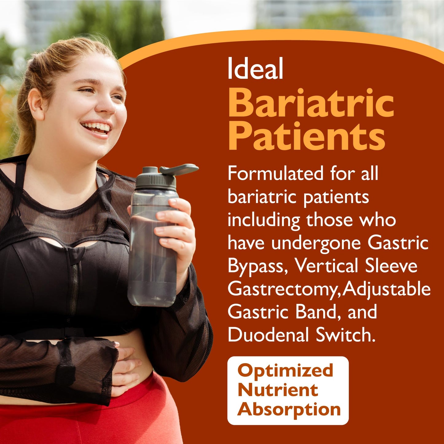 Celebrate Bariatric Supplements Iron Supplement with 60mg Iron & Vitamin C Gummy, 90 Count